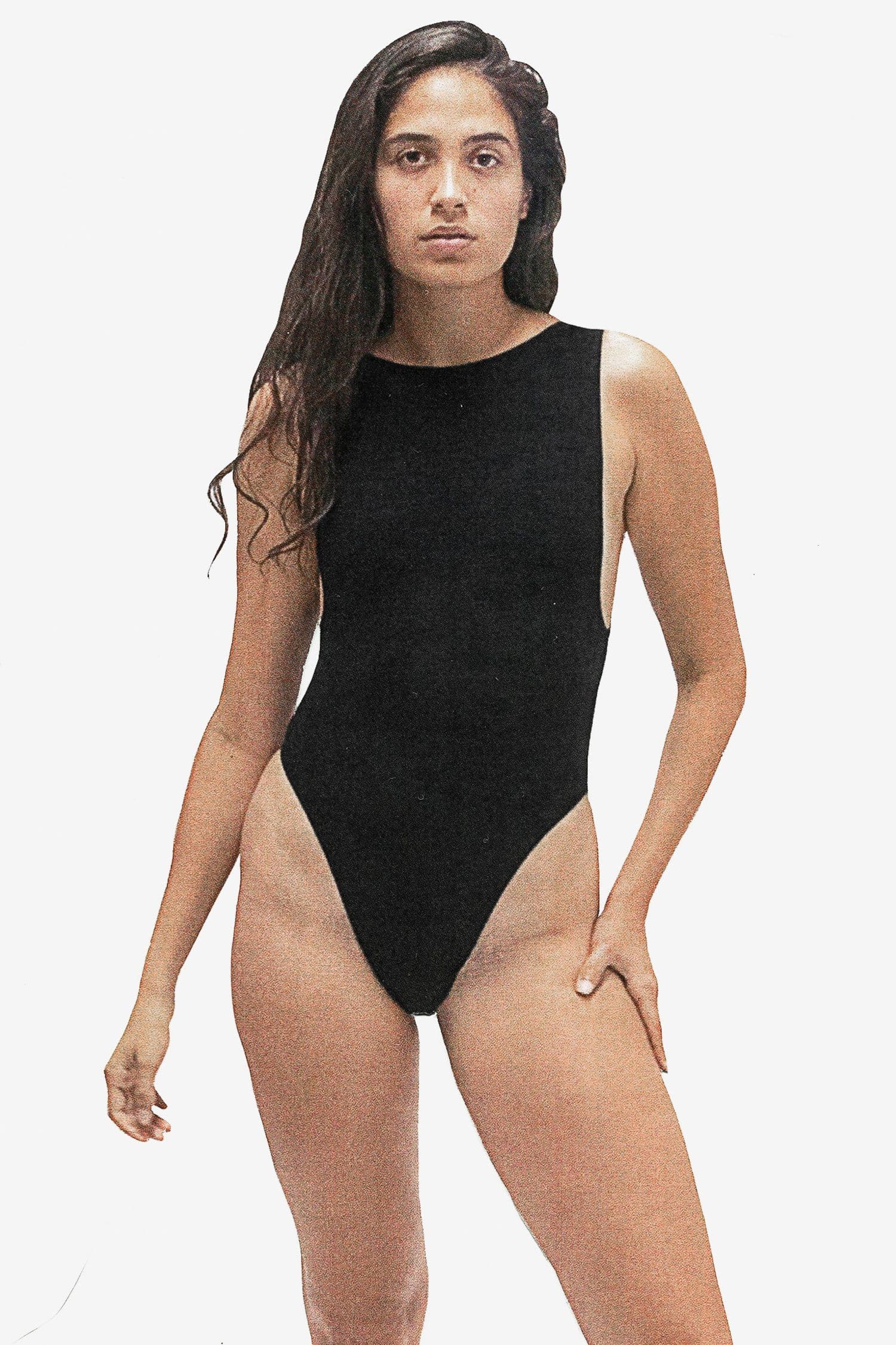 B303GD - Garment Dye Boatneck Dance Bodysuit - Image 10