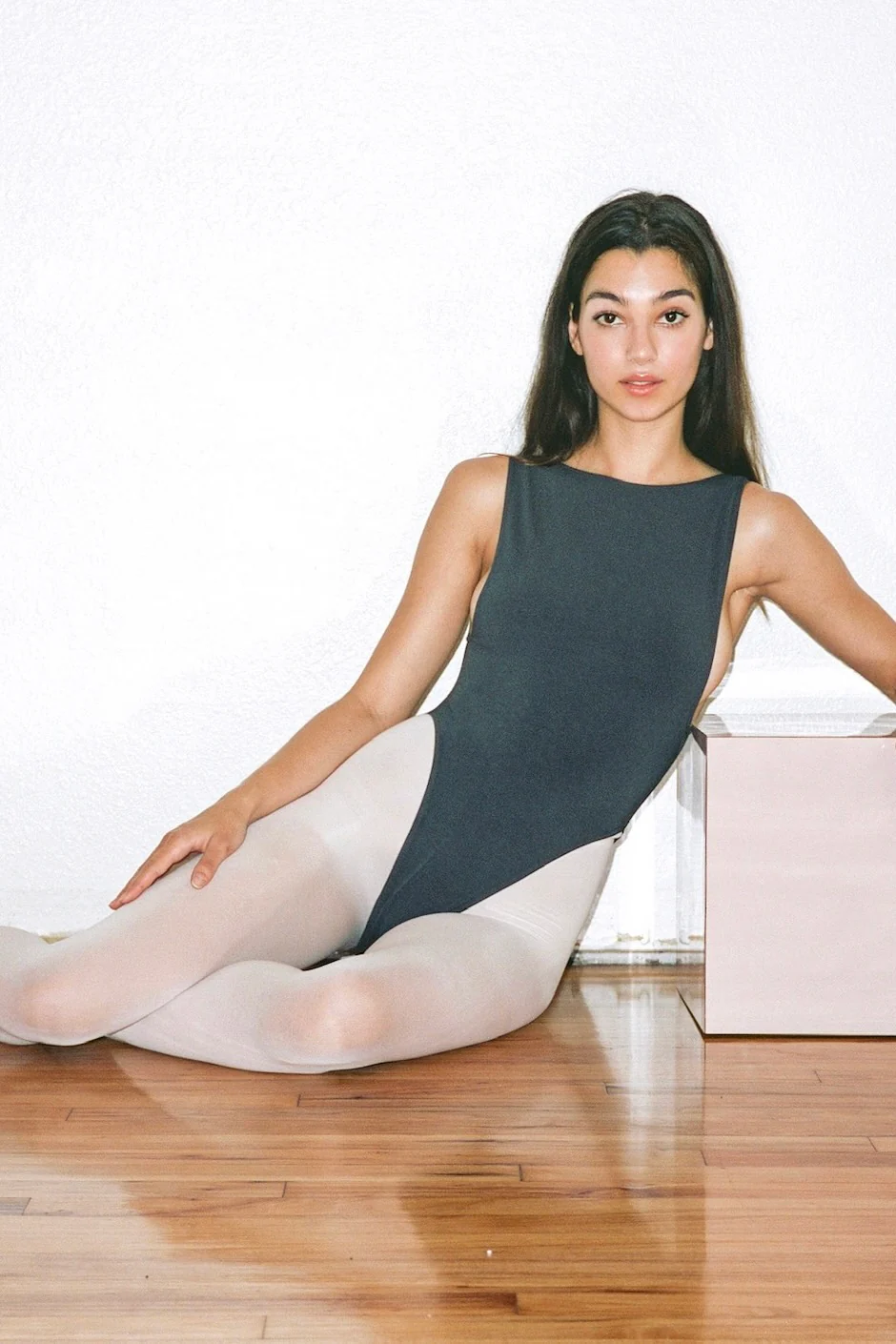 B303GD - Garment Dye Boatneck Dance Bodysuit - Image 22