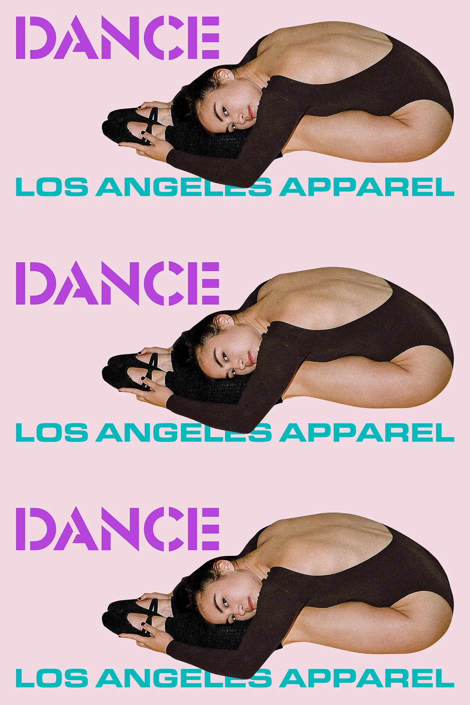 B307GD - Garment Dye Long Sleeve Boatneck Dance Bodysuit - Image 3