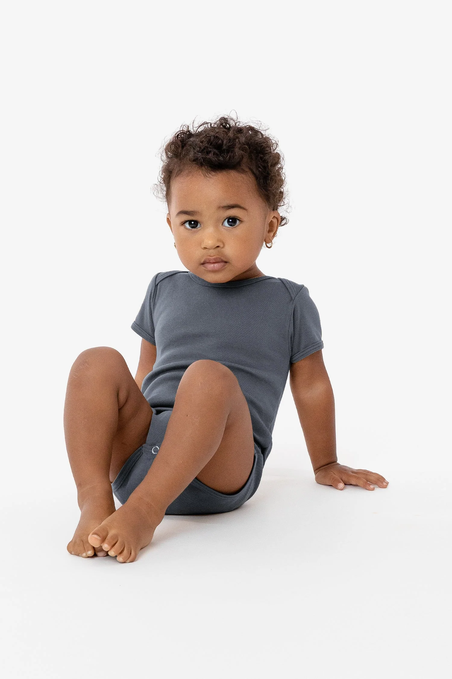 40001 - Baby Rib Infant Short Sleeve One Piece - Image 11