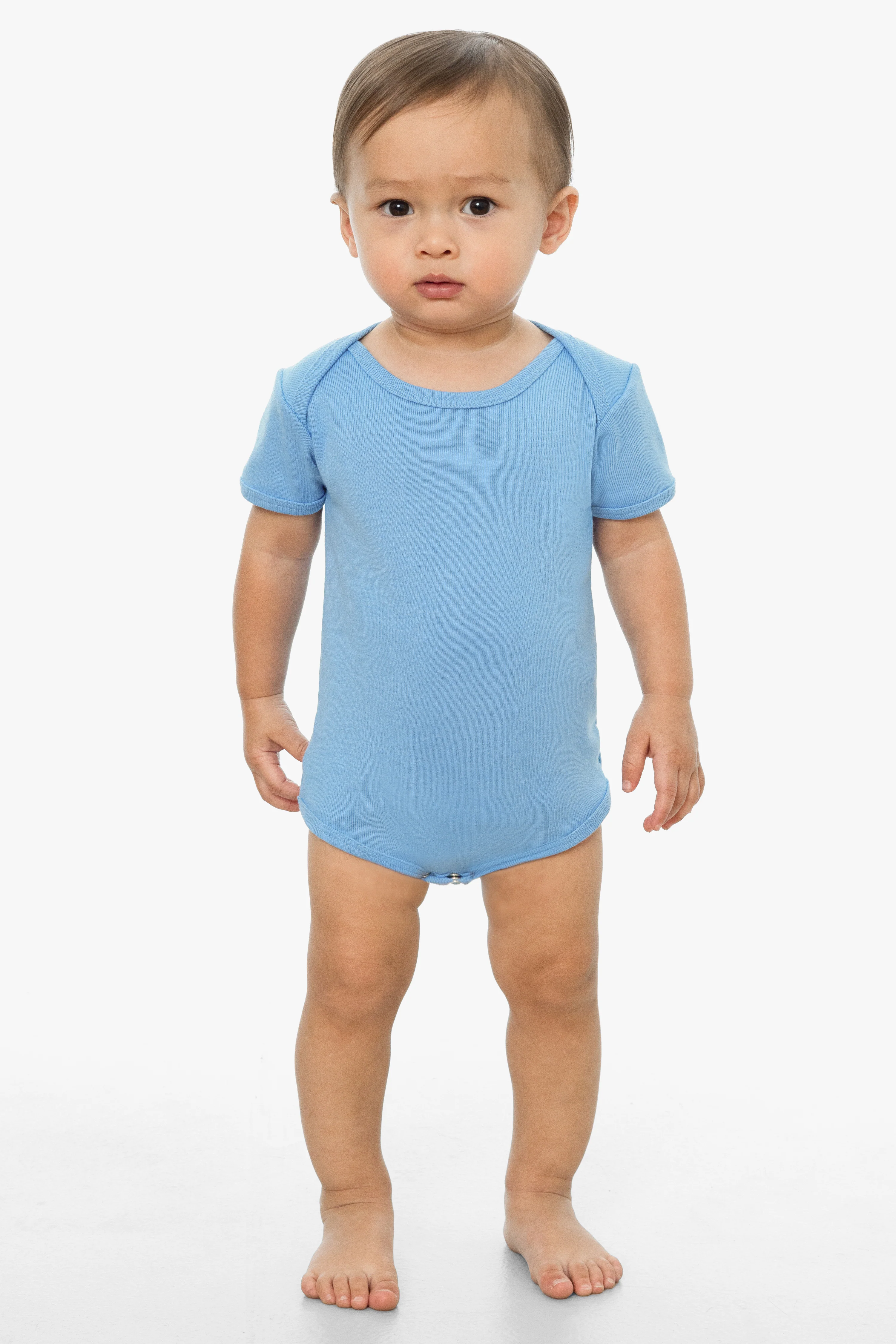 40001 - Baby Rib Infant Short Sleeve One Piece - Image 2