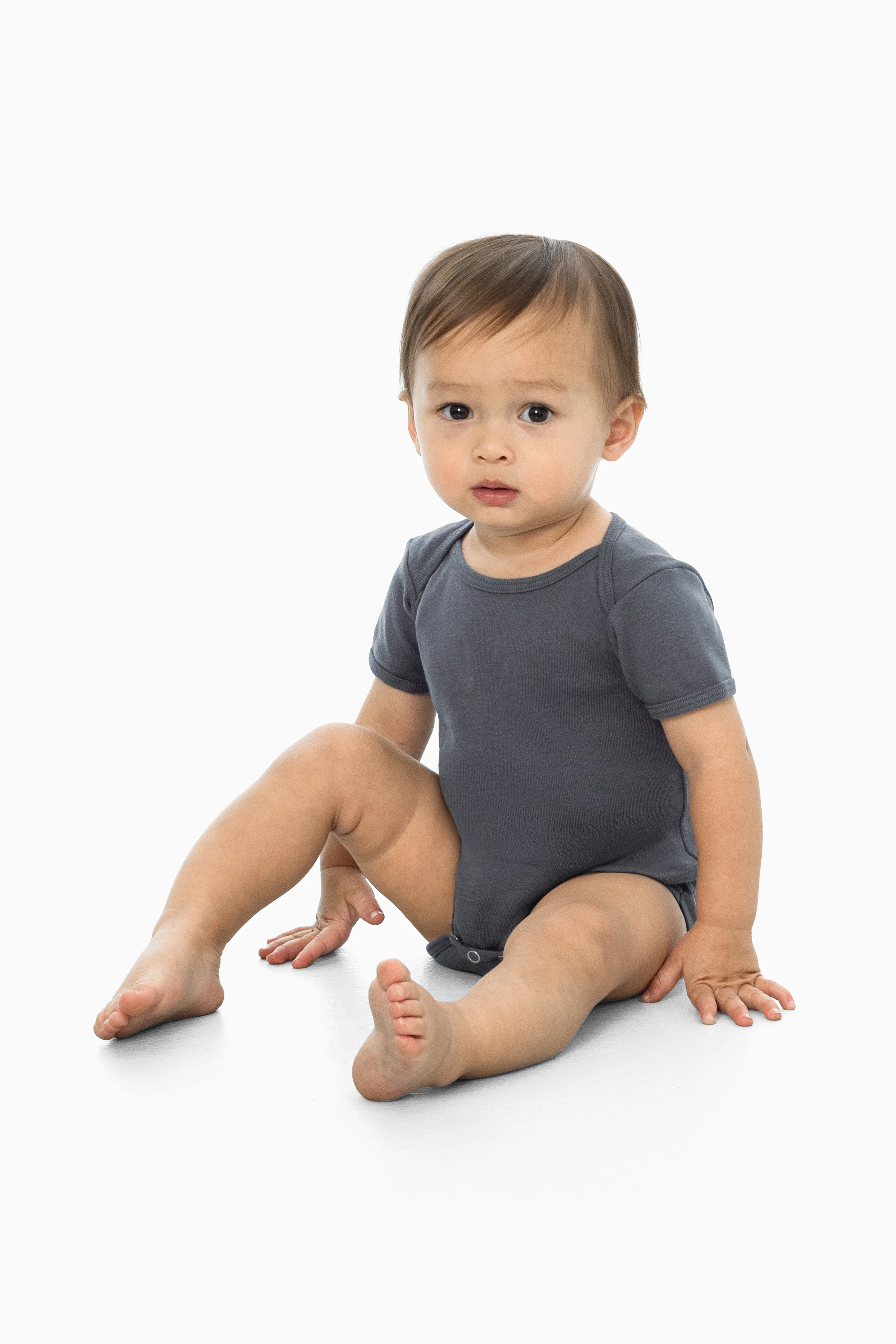 40001 - Baby Rib Infant Short Sleeve One Piece - Image 7