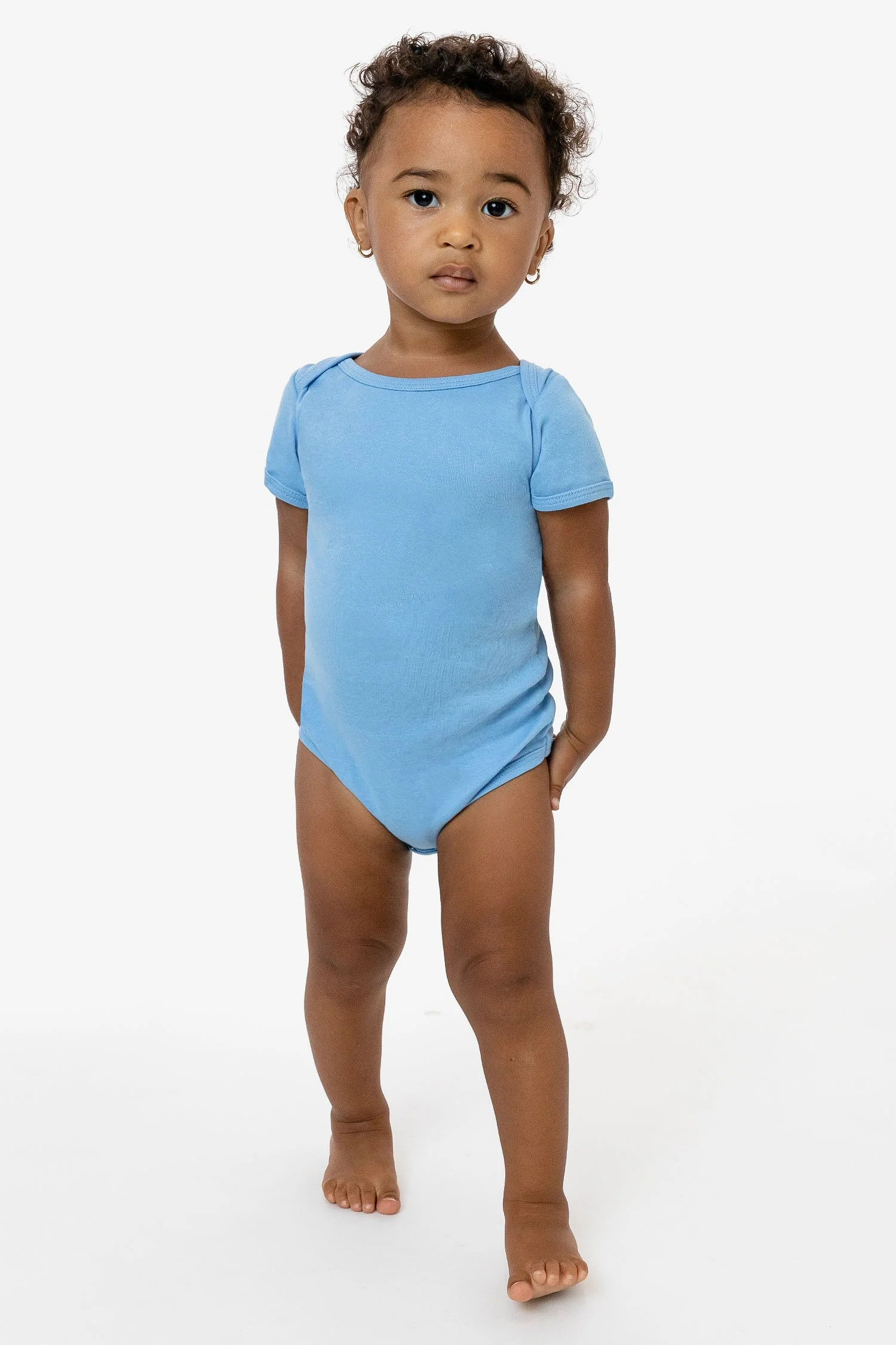 40001 - Baby Rib Infant Short Sleeve One Piece - Image 8
