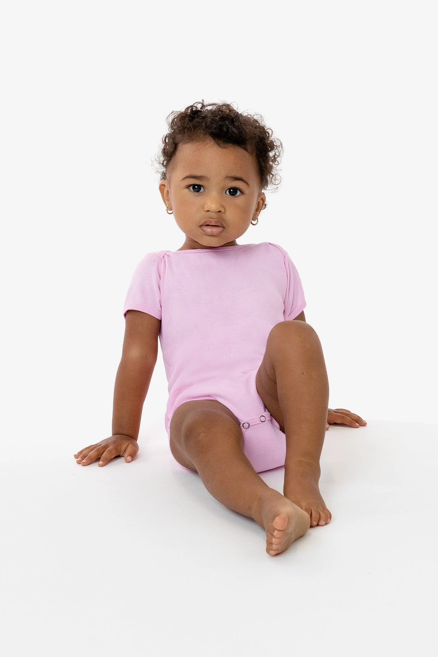 40001 - Baby Rib Infant Short Sleeve One Piece - Image 9