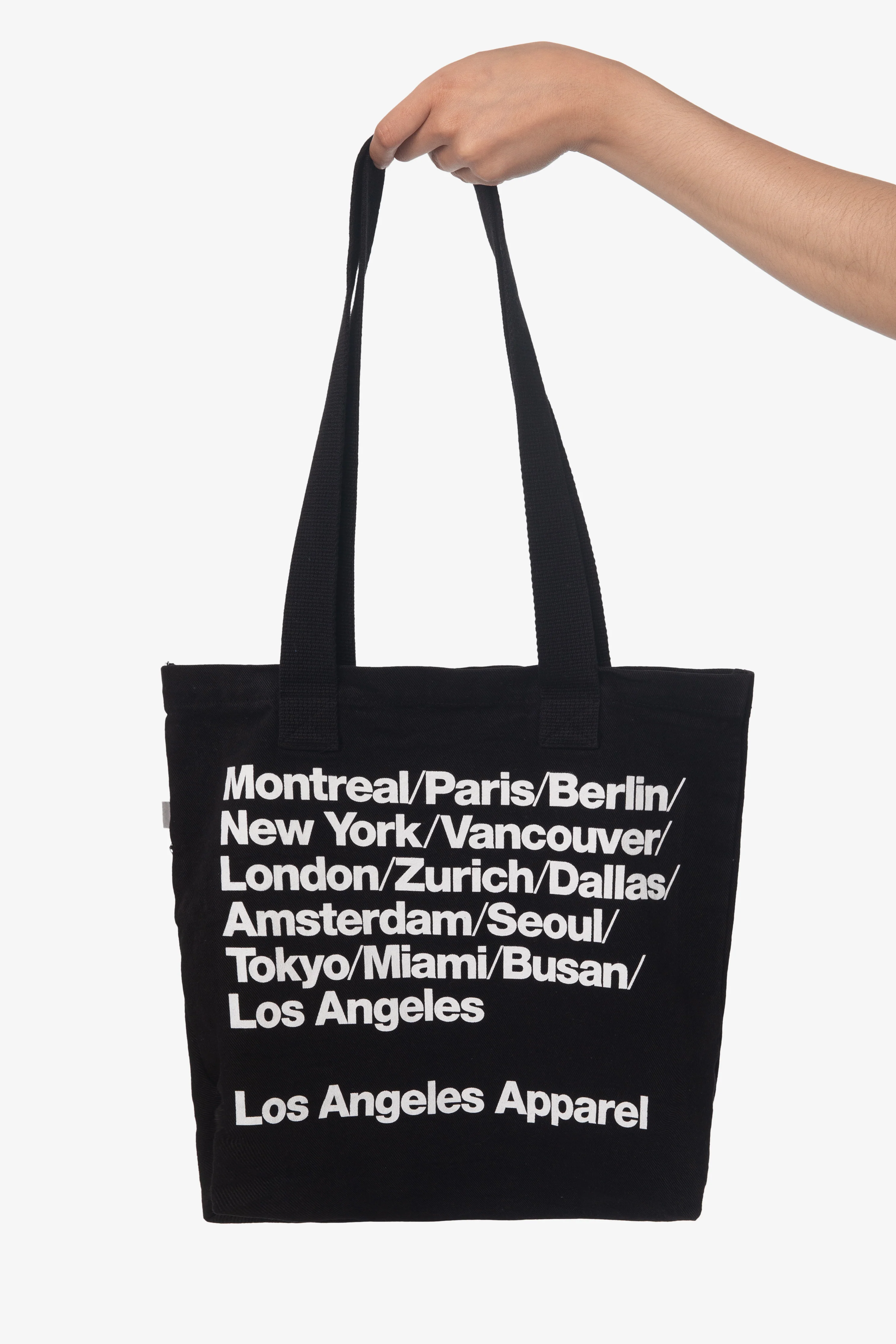 BD01P - Printed Bull Denim Tote Bag - Image 5