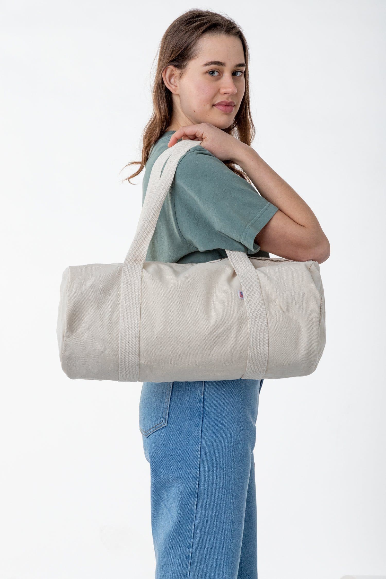 BD05 - Bull Denim Gym Bag - Image 7