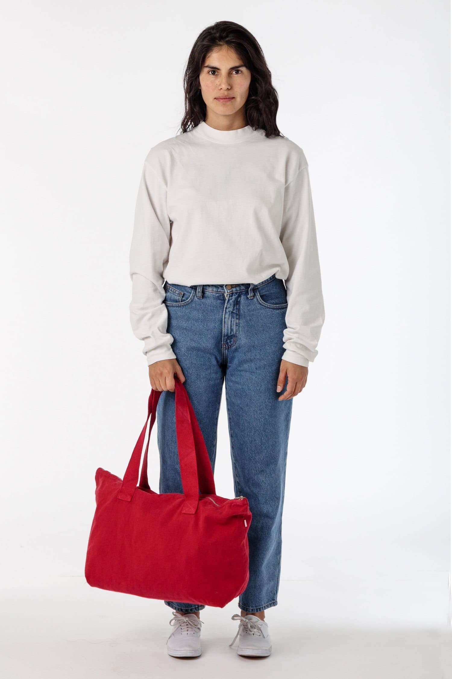 BD06 - Carry All Zip Tote - Image 4