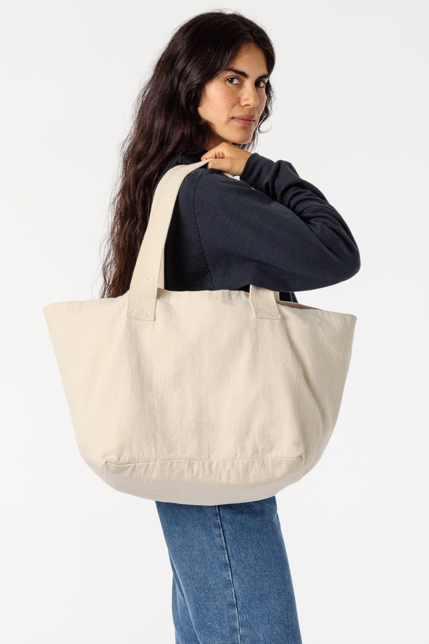 BD07 - Bull Denim Essential Tote Bag - Image 10