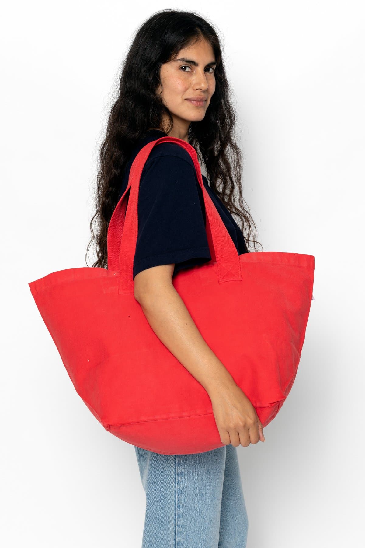 BD07 - Bull Denim Essential Tote Bag - Image 12