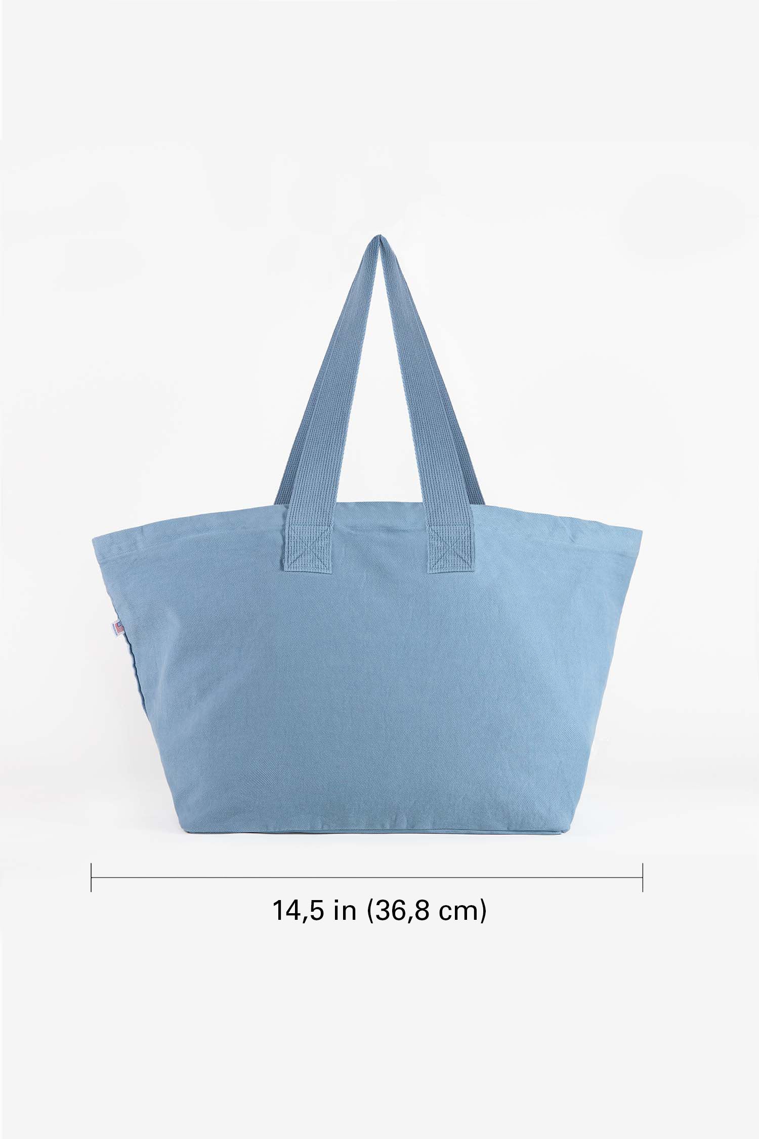 BD07 - Bull Denim Essential Tote Bag - Image 13