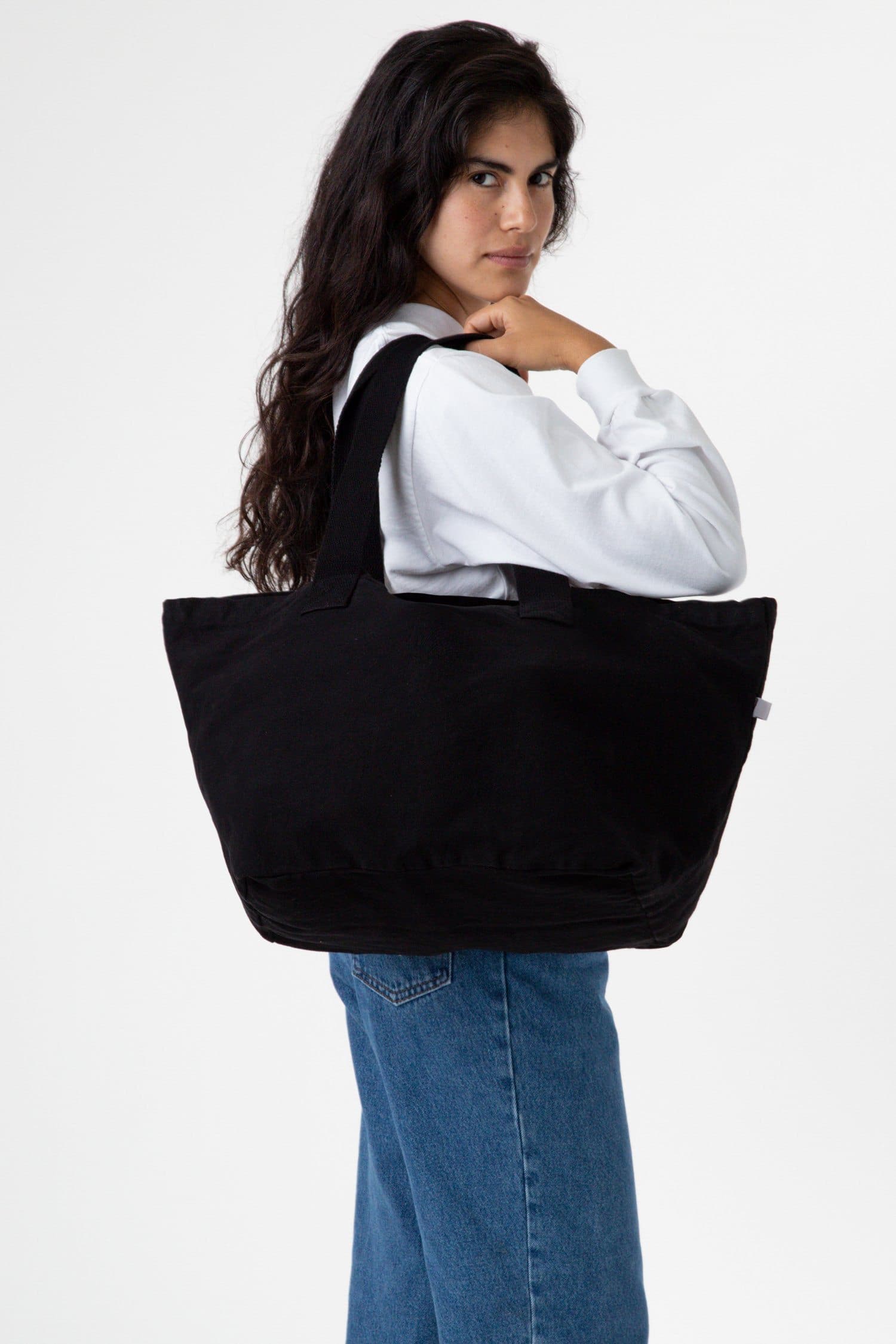 BD07 - Bull Denim Essential Tote Bag - Image 6