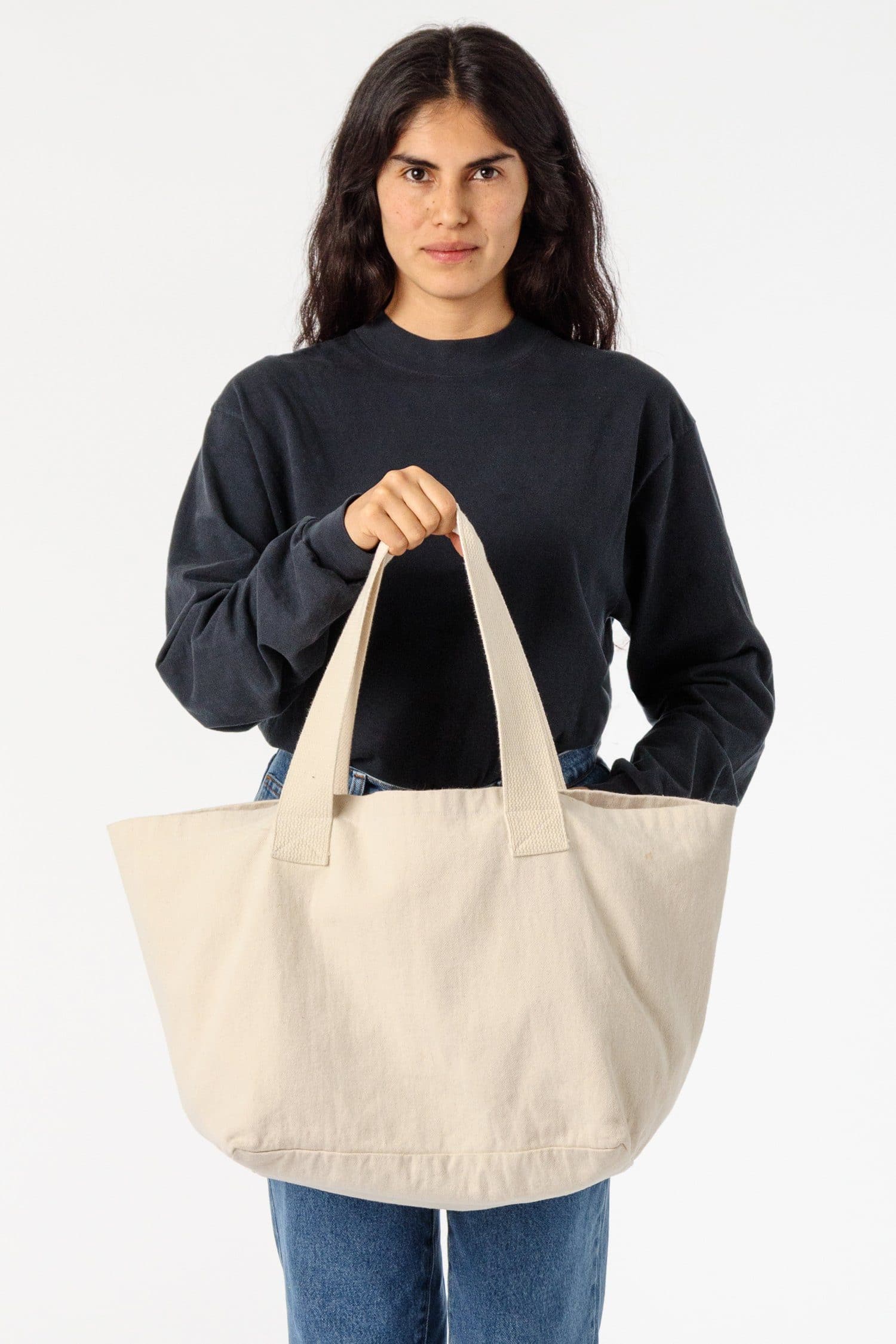 BD07 - Bull Denim Essential Tote Bag - Image 9