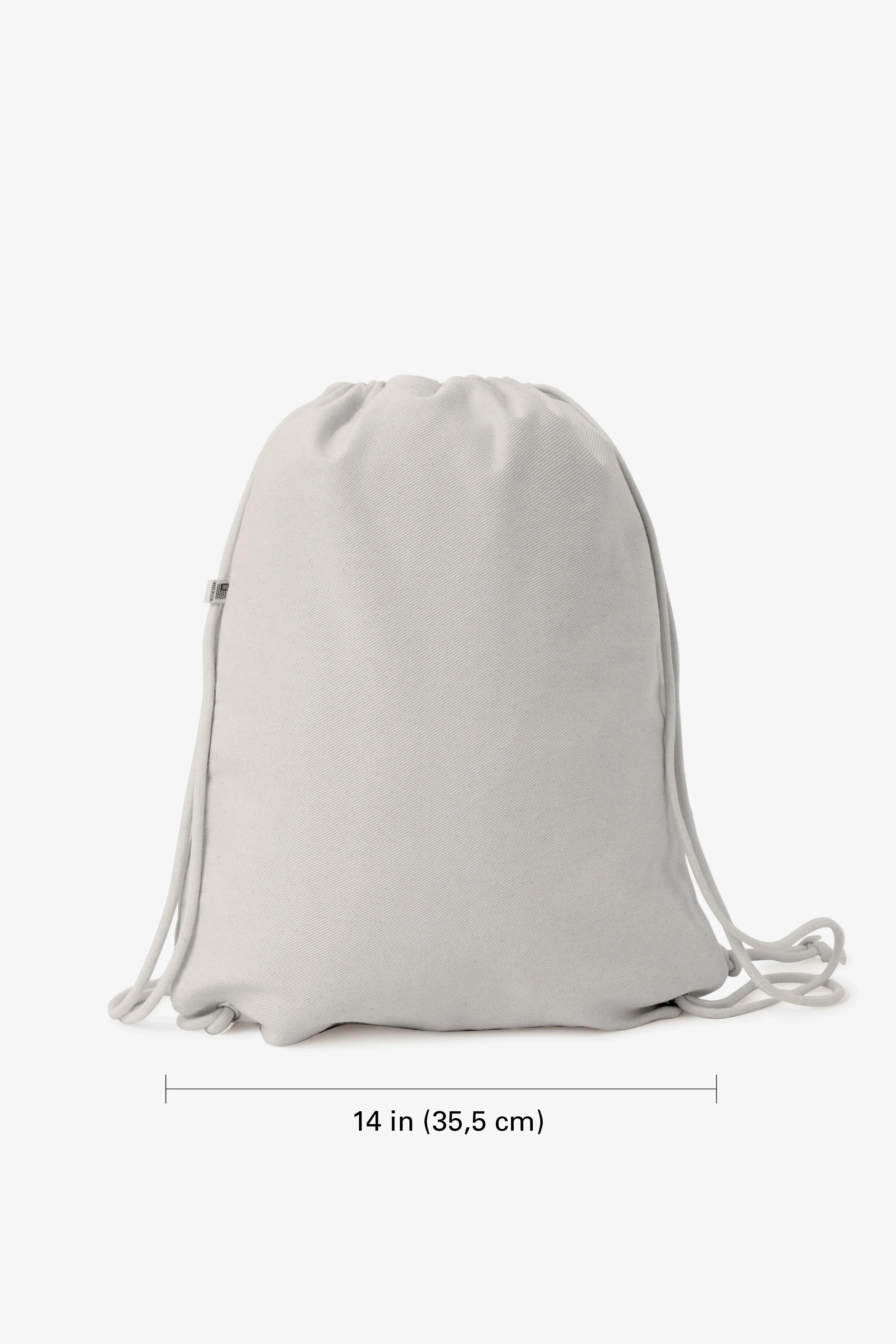BD09 - Bull Denim Drawstring Backpack - Image 11