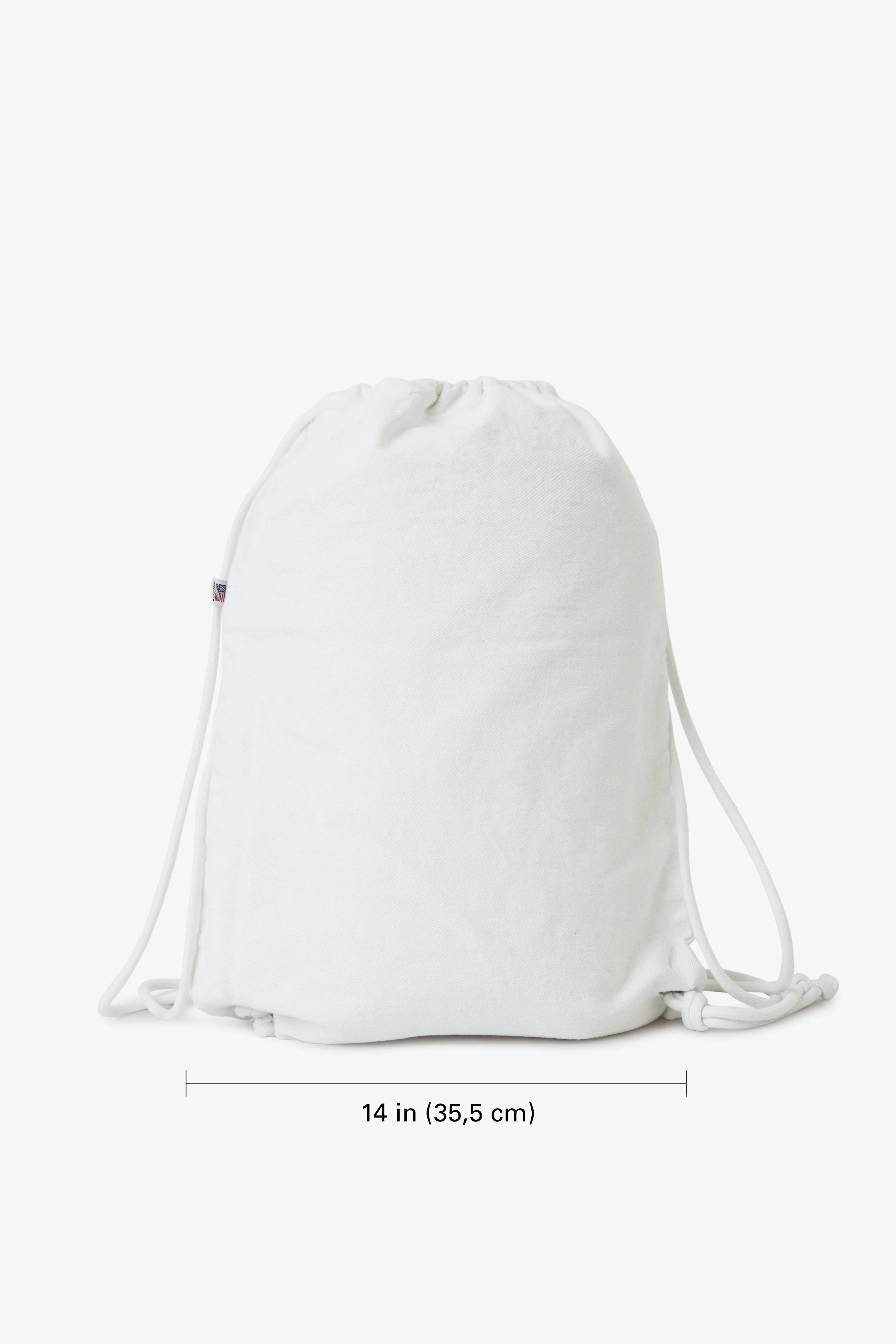 BD09 - Bull Denim Drawstring Backpack - Image 12