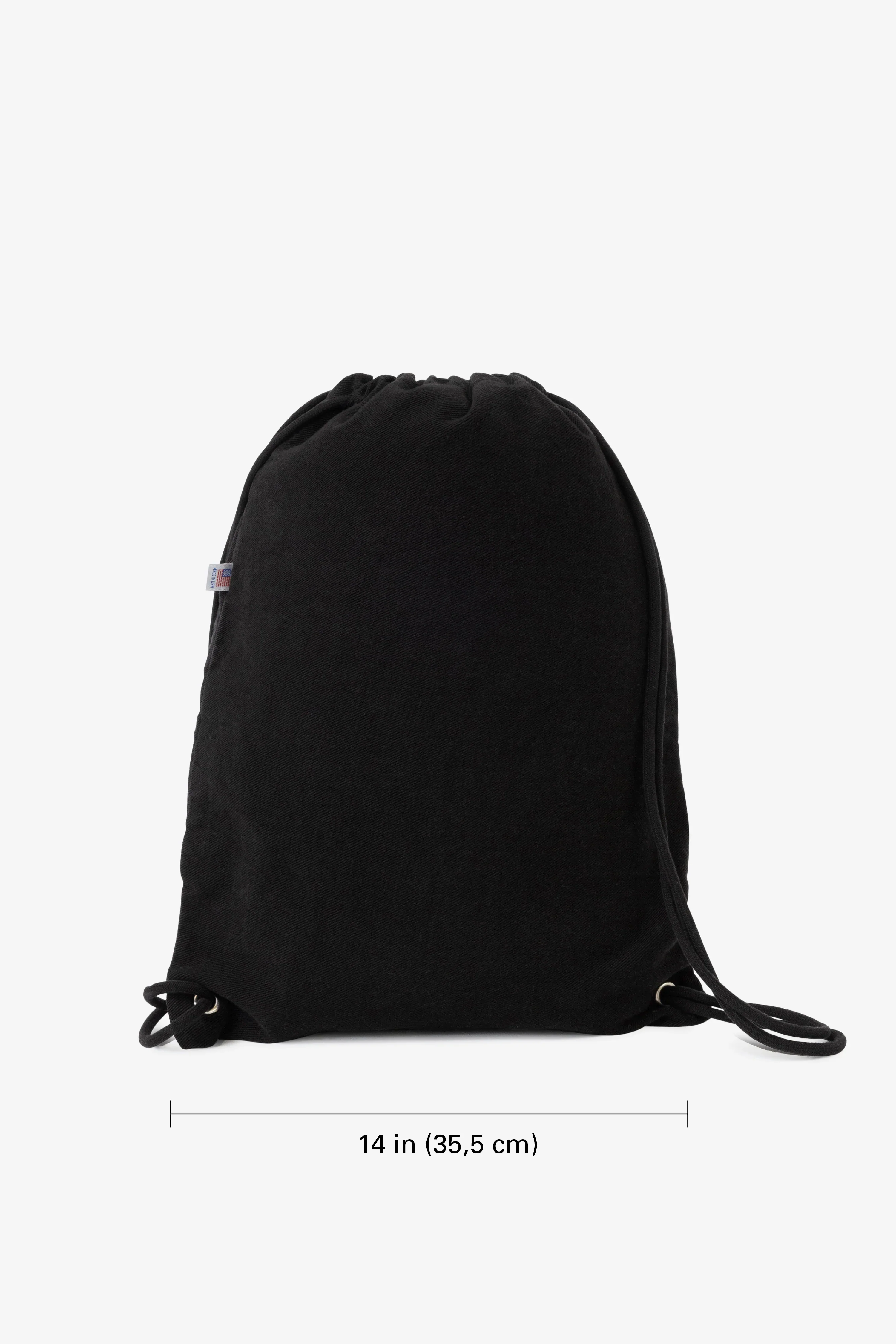 BD09 - Bull Denim Drawstring Backpack - Image 13