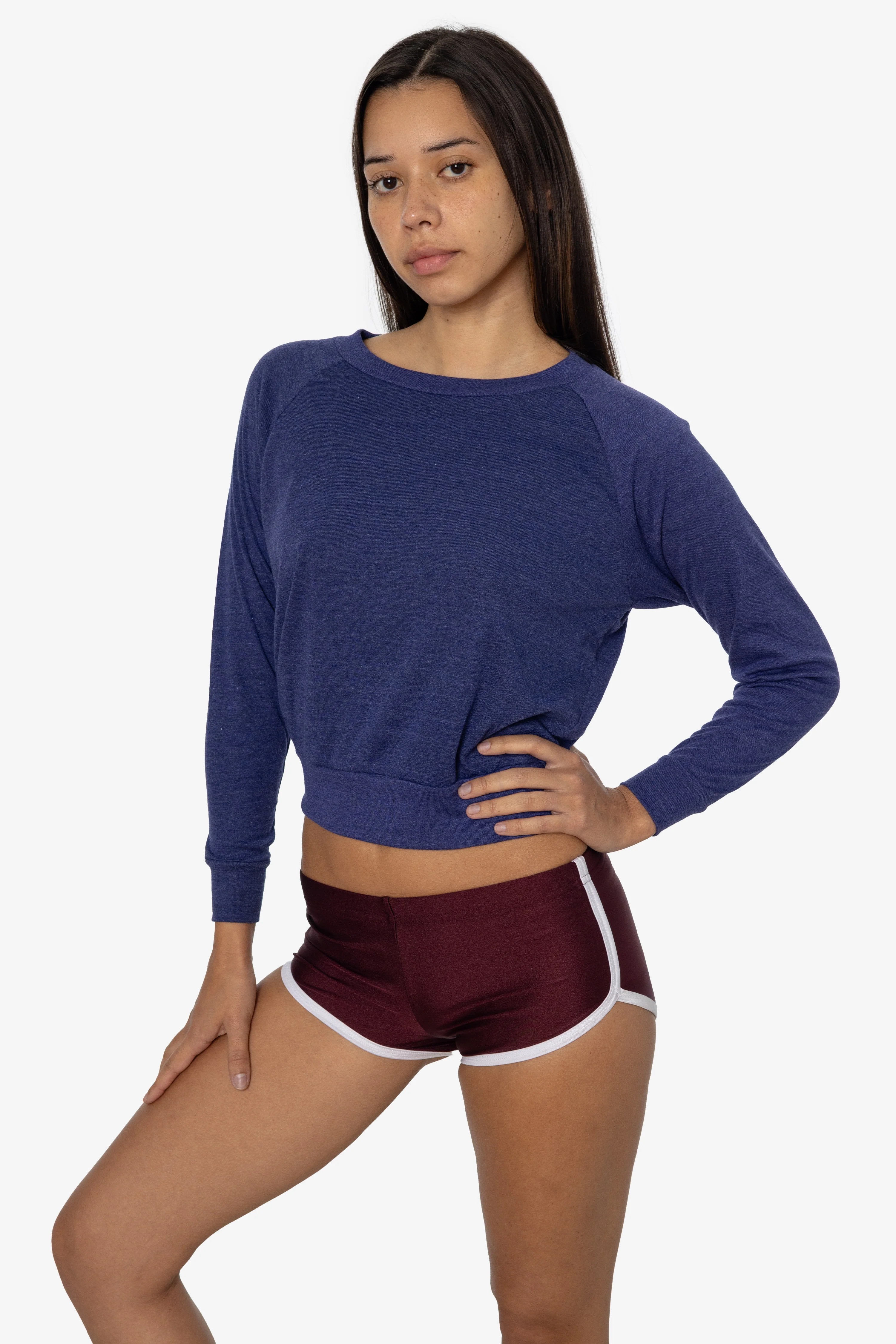 BR3094 - Women's Tri-Blend Rib Pullover - Image 17