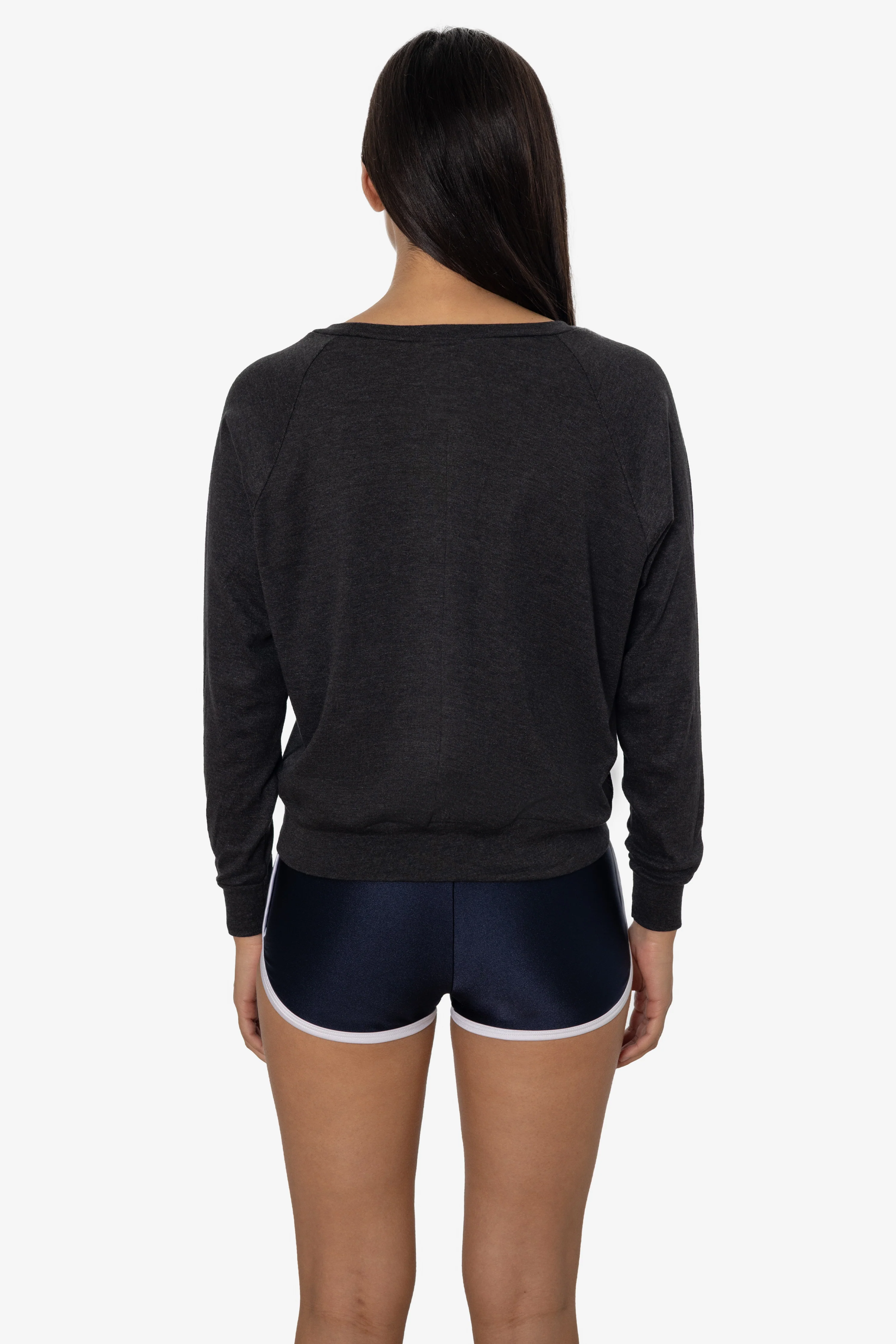 BR3094 - Women's Tri-Blend Rib Pullover - Image 7