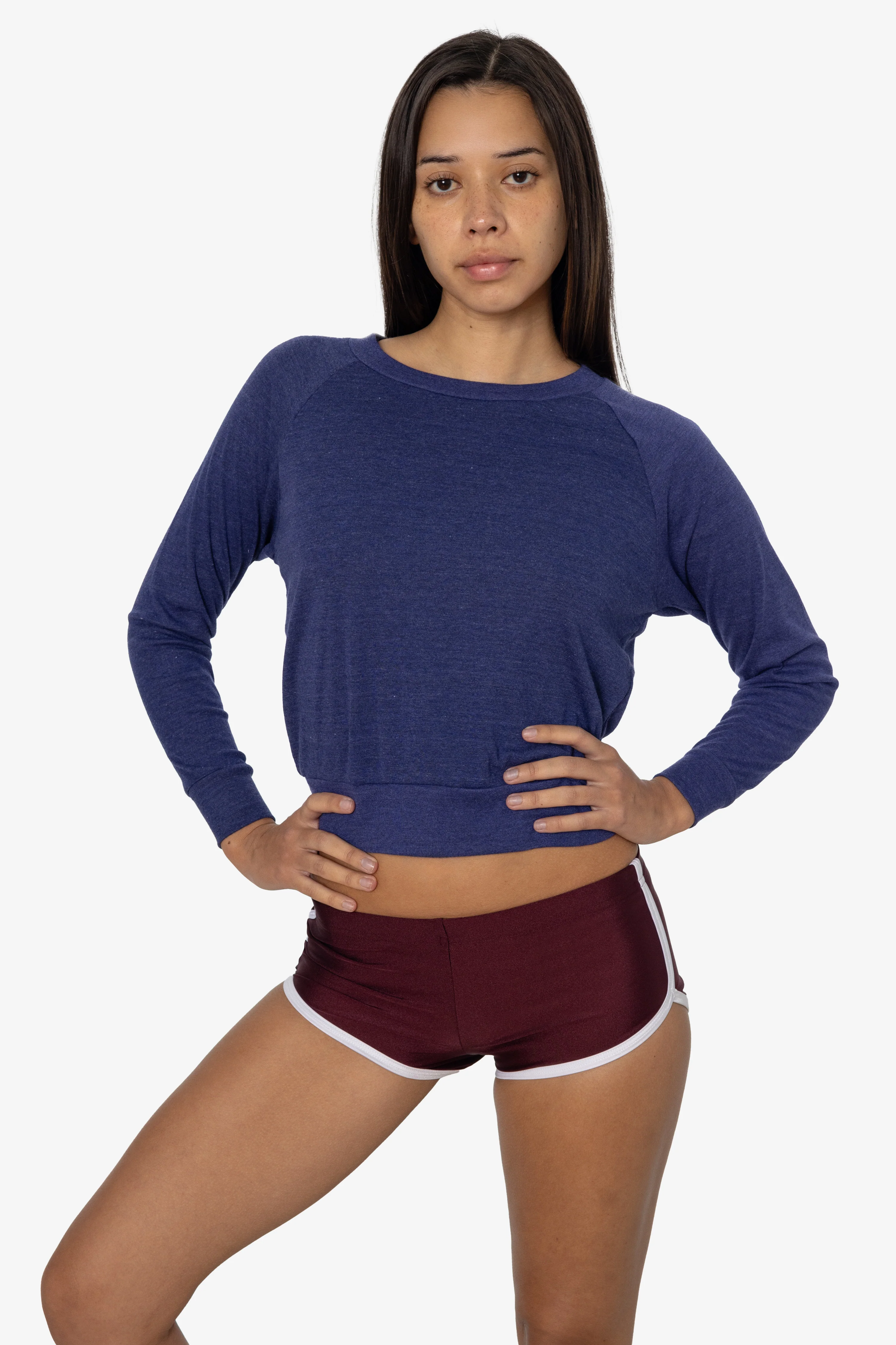 BR3094 - Women's Tri-Blend Rib Pullover - Image 9