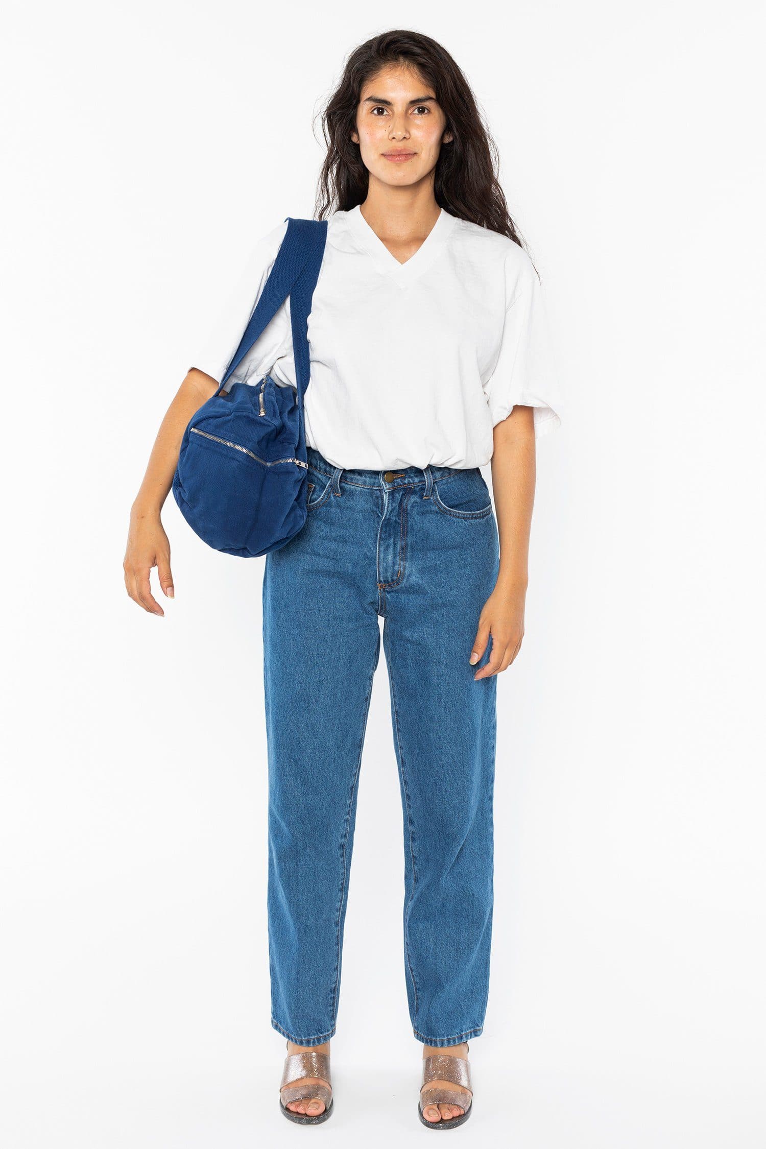 BD04 - Bull Denim Diagonal Strap Gym Bag - Image 18