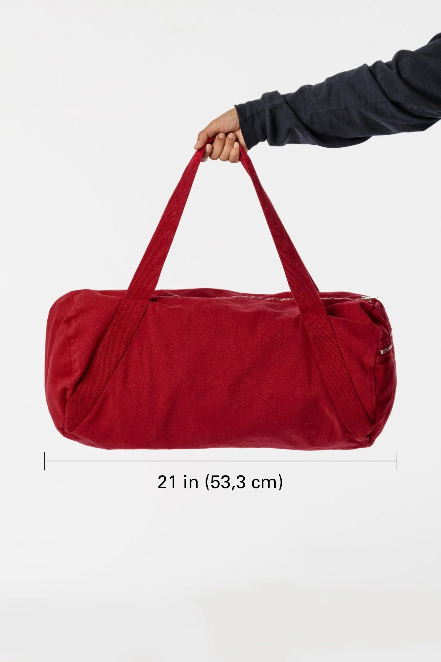 BD04 - Bull Denim Diagonal Strap Gym Bag - Image 19