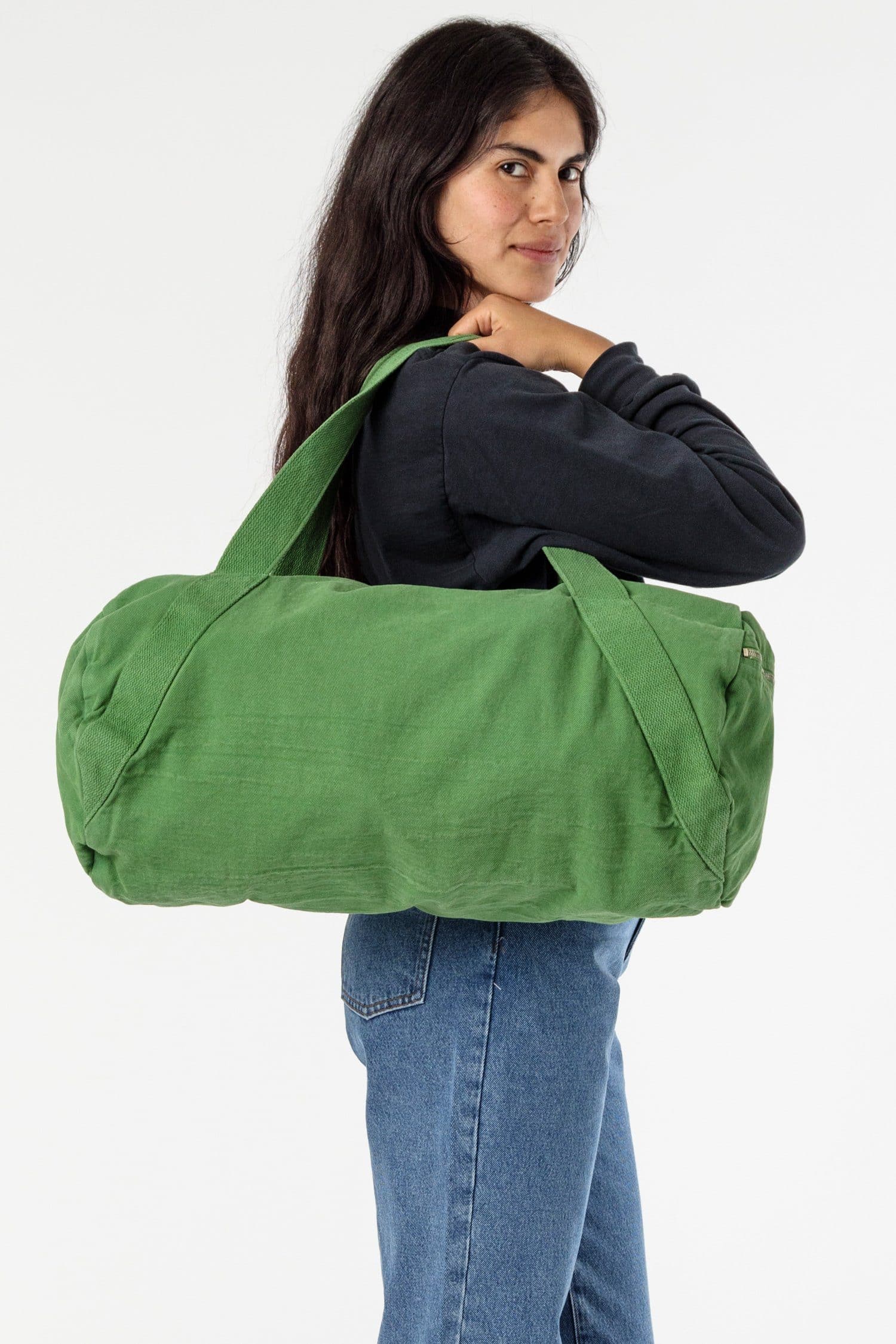 BD04 - Bull Denim Diagonal Strap Gym Bag - Image 5