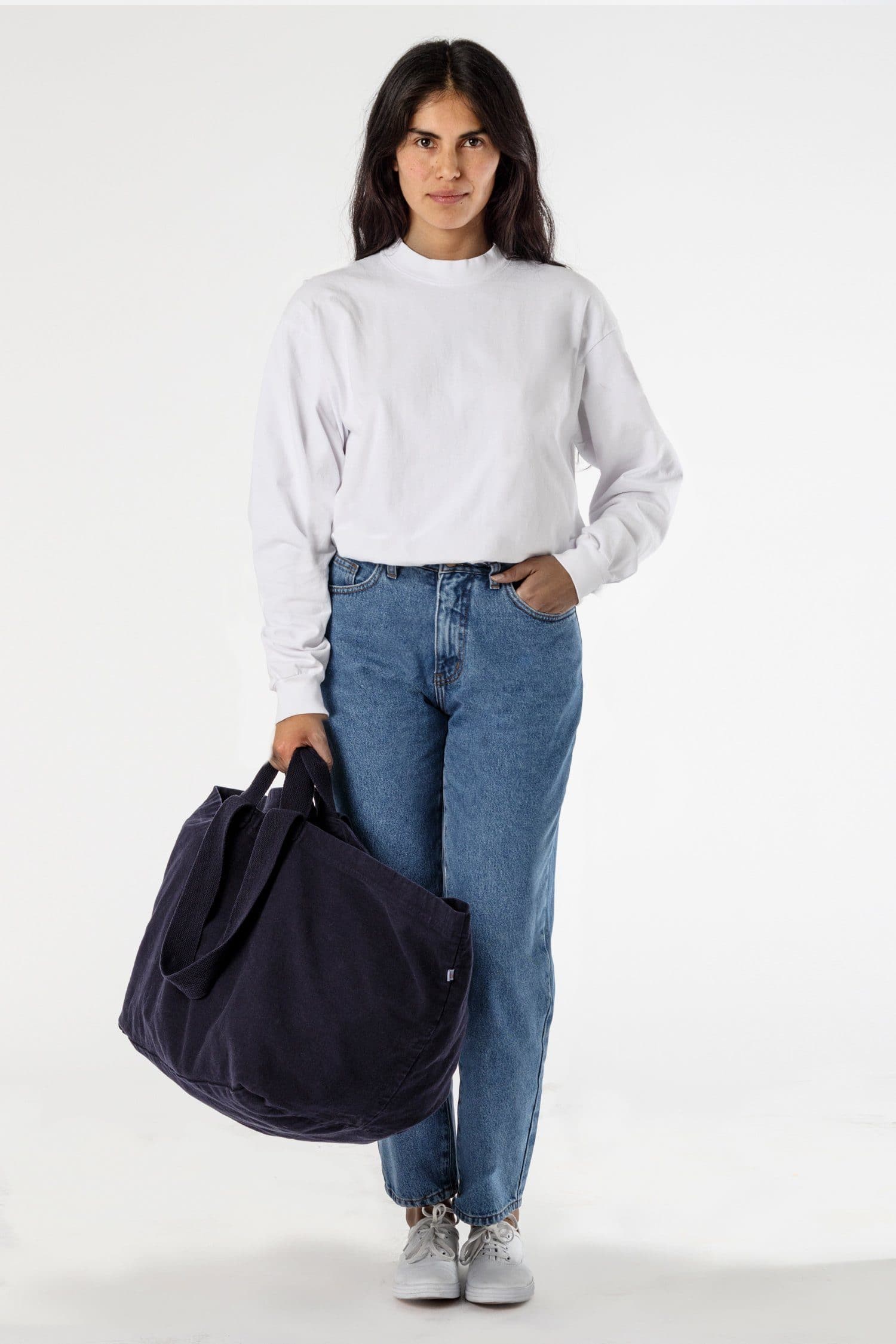 BD12 - Bull Denim Oversized Bag - Image 10