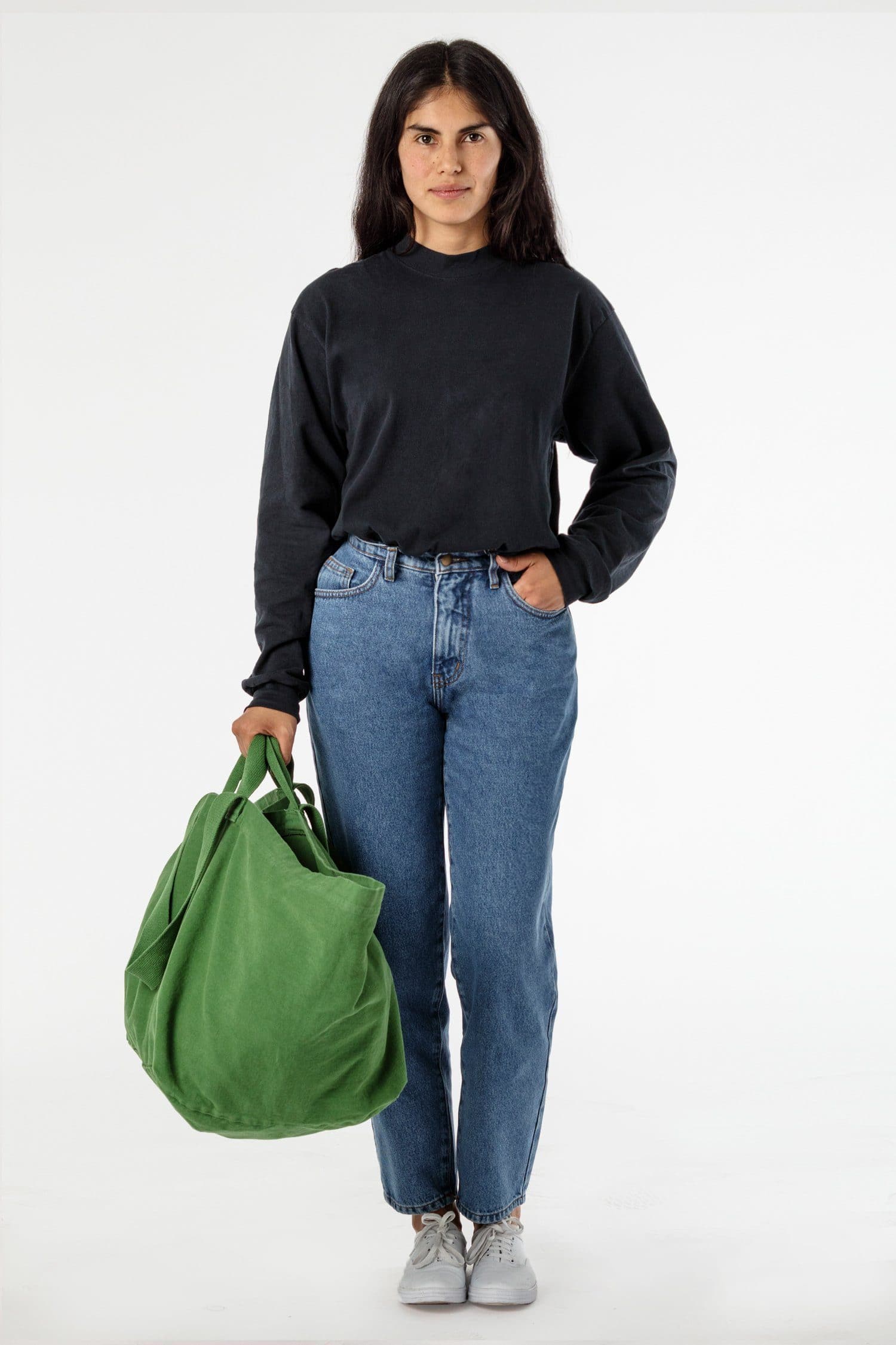 BD12 - Bull Denim Oversized Bag - Image 4
