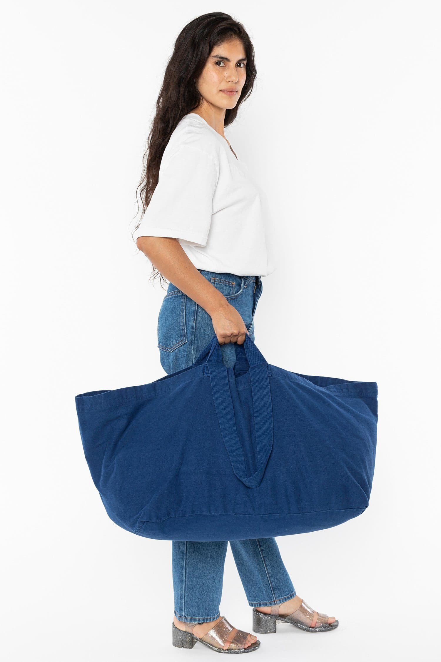 BD12 - Bull Denim Oversized Bag - Image 5