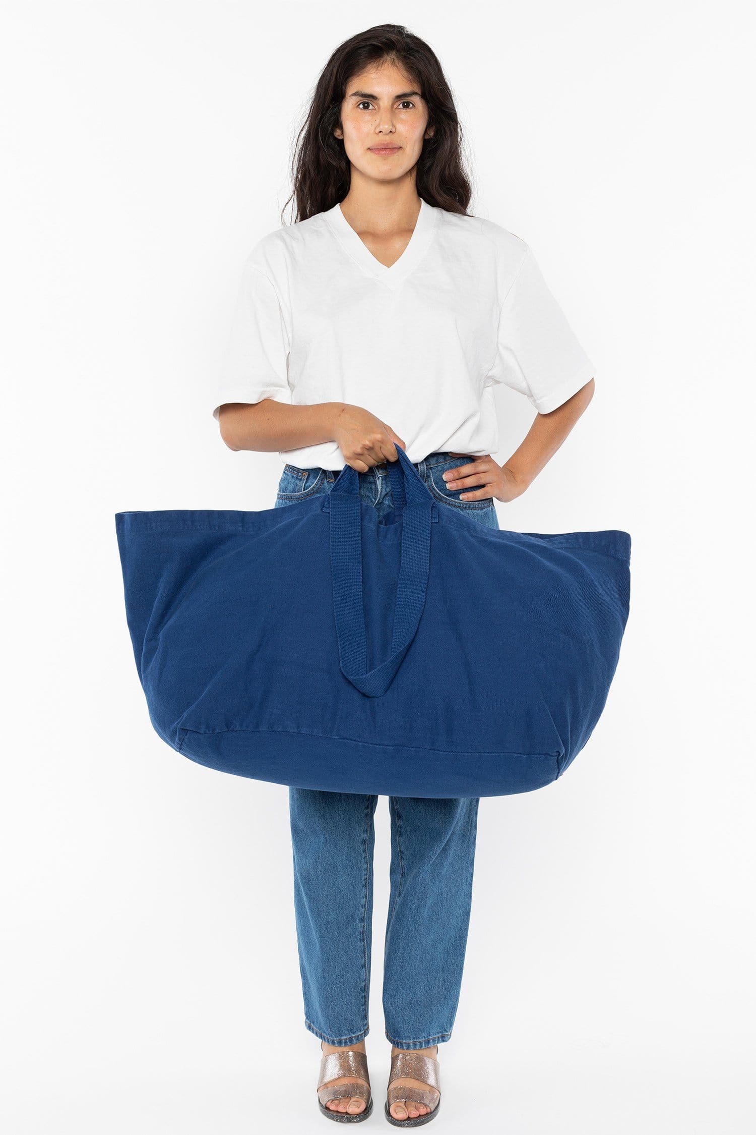 BD12 - Bull Denim Oversized Bag - Image 8