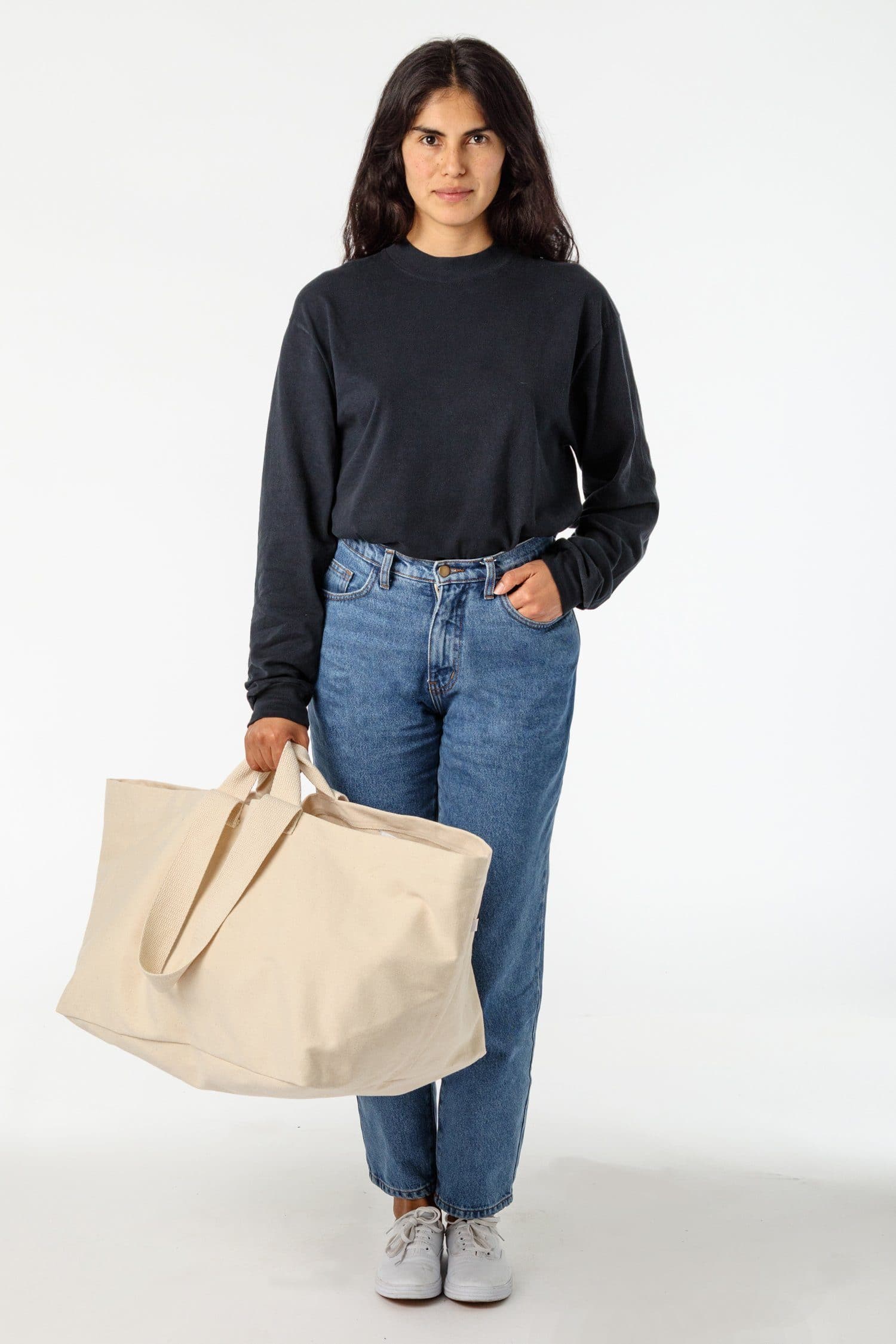 BD12 - Bull Denim Oversized Bag - Image 9