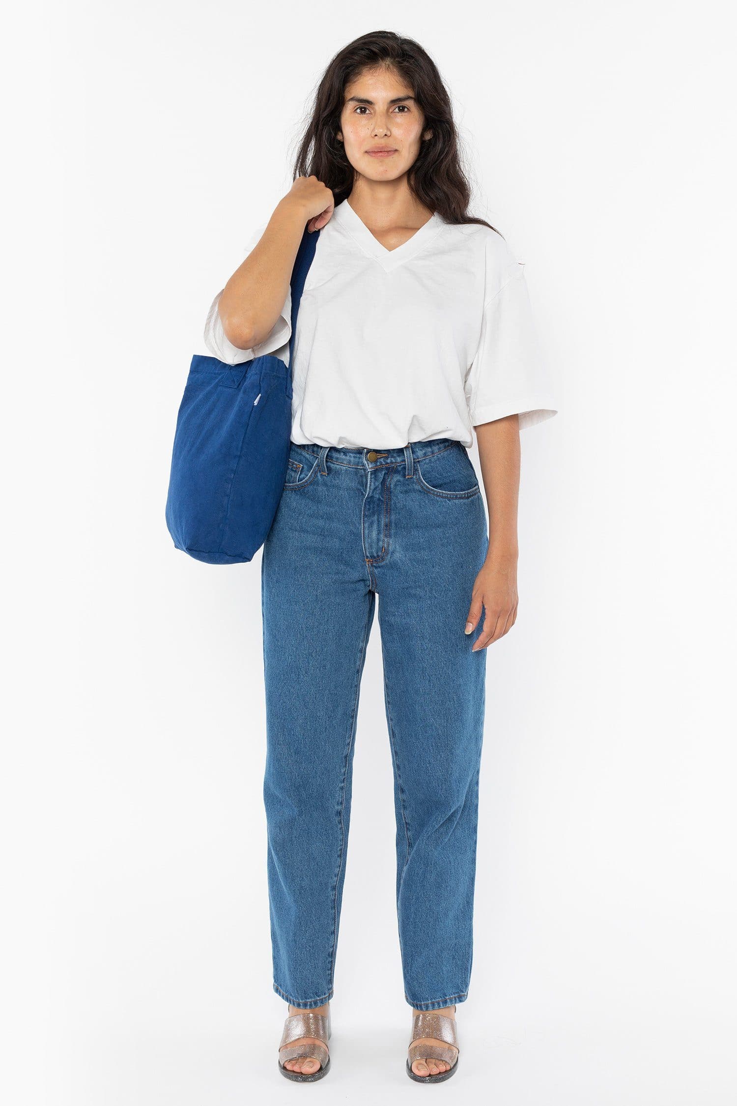 BD01 - Bull Denim Tote Bag - Image 8