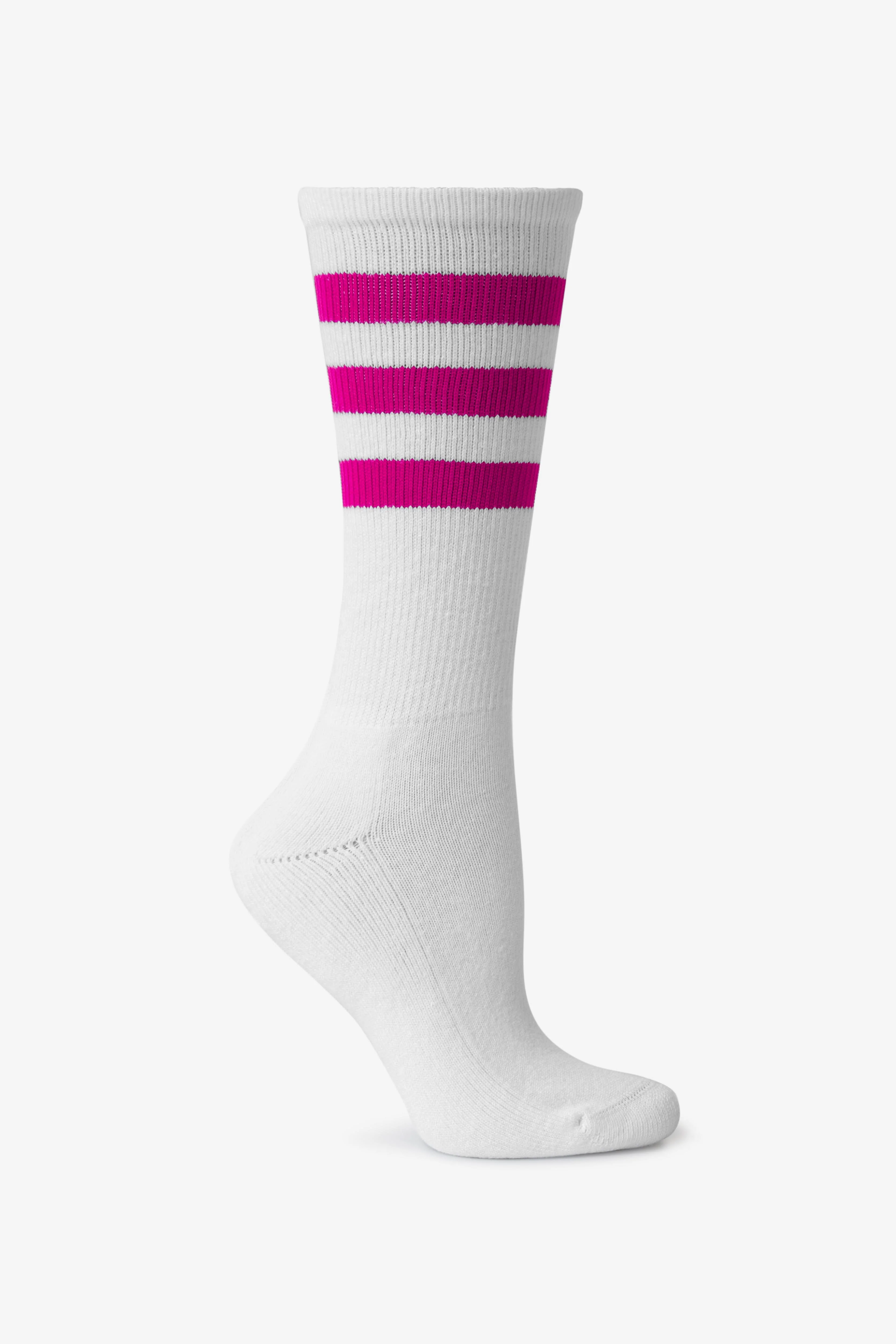 CALFSOCK - Unisex 3-Stripe Calf Sock - Image 10