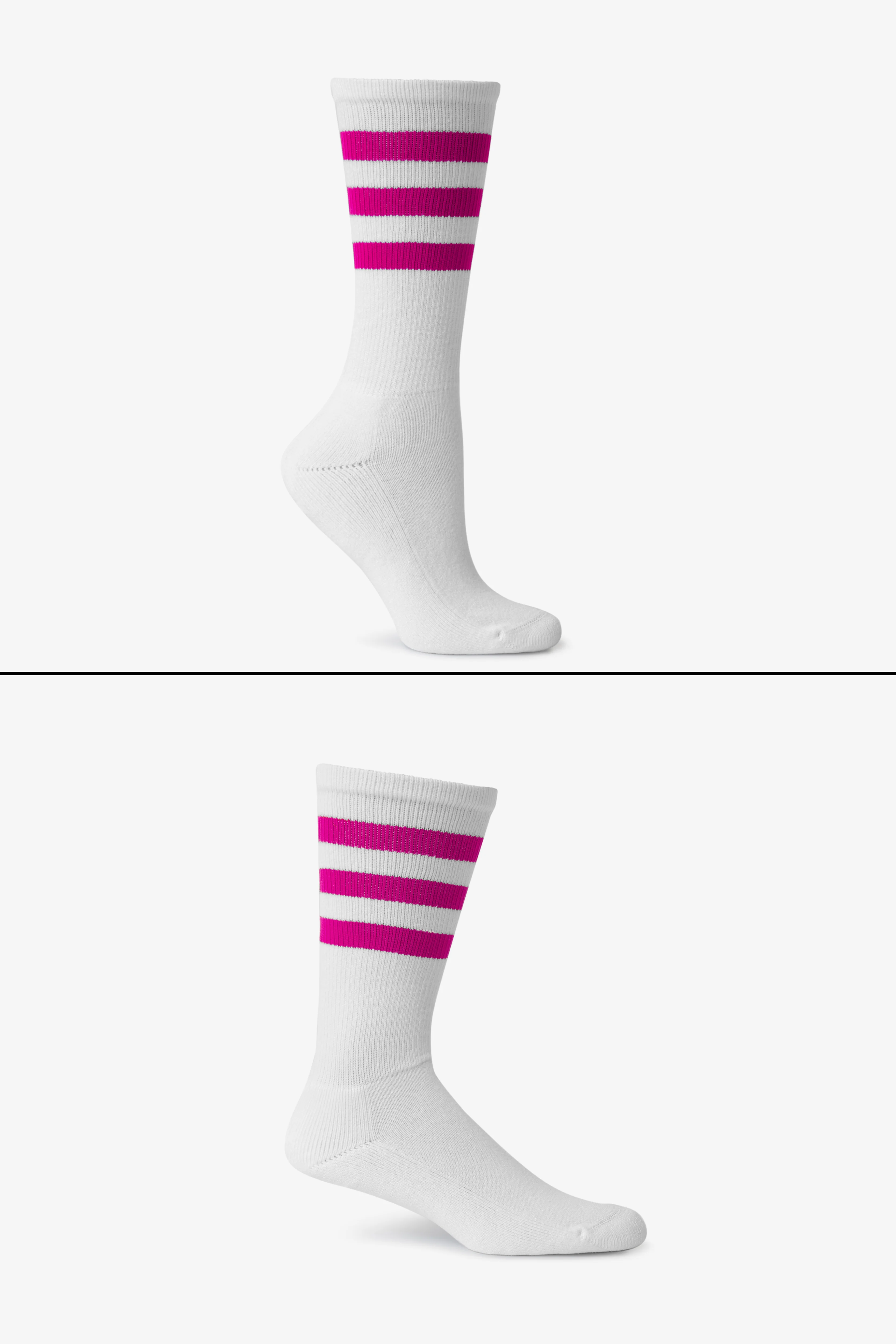 CALFSOCK - Unisex 3-Stripe Calf Sock - Image 12