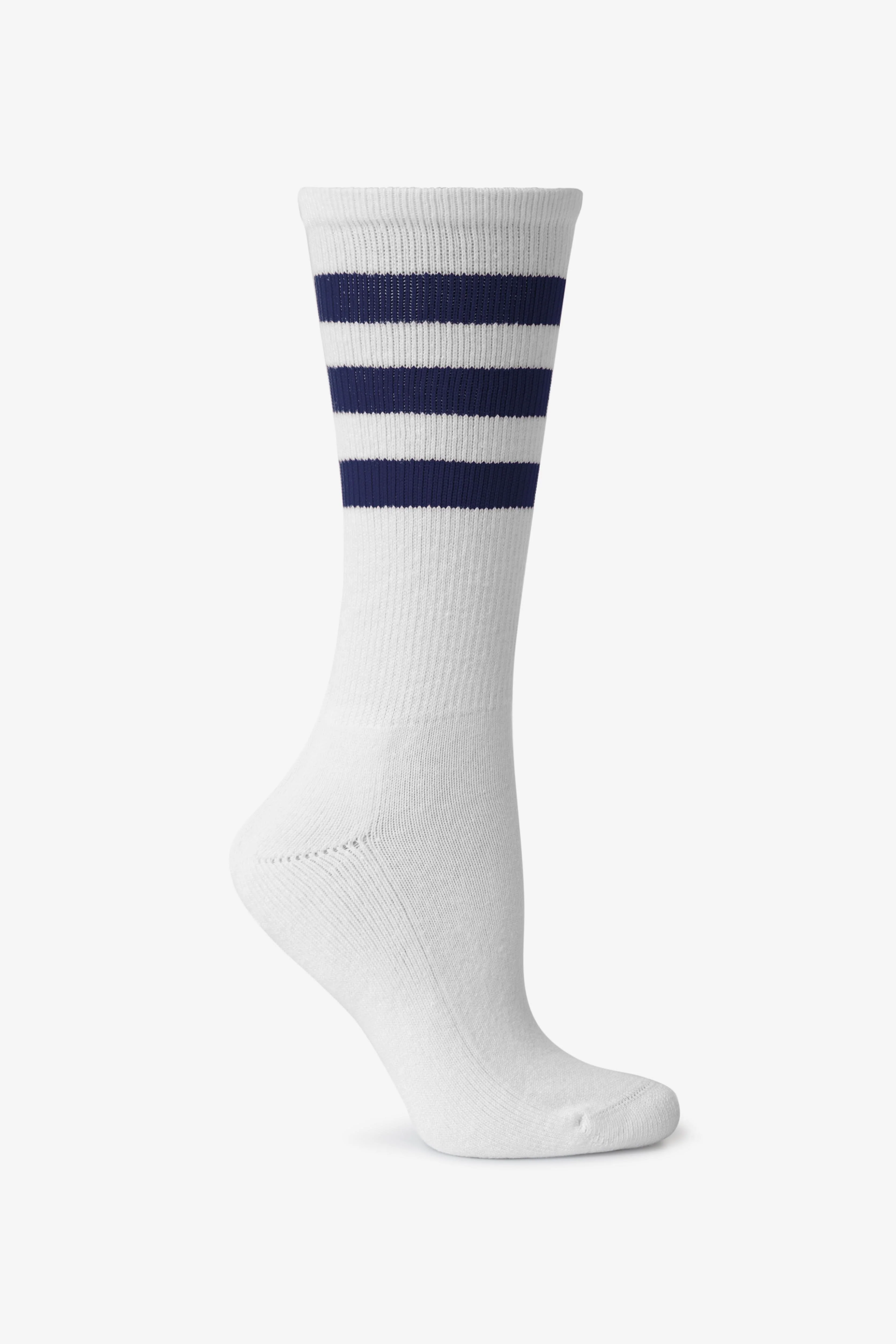 CALFSOCK - Unisex 3-Stripe Calf Sock - Image 13