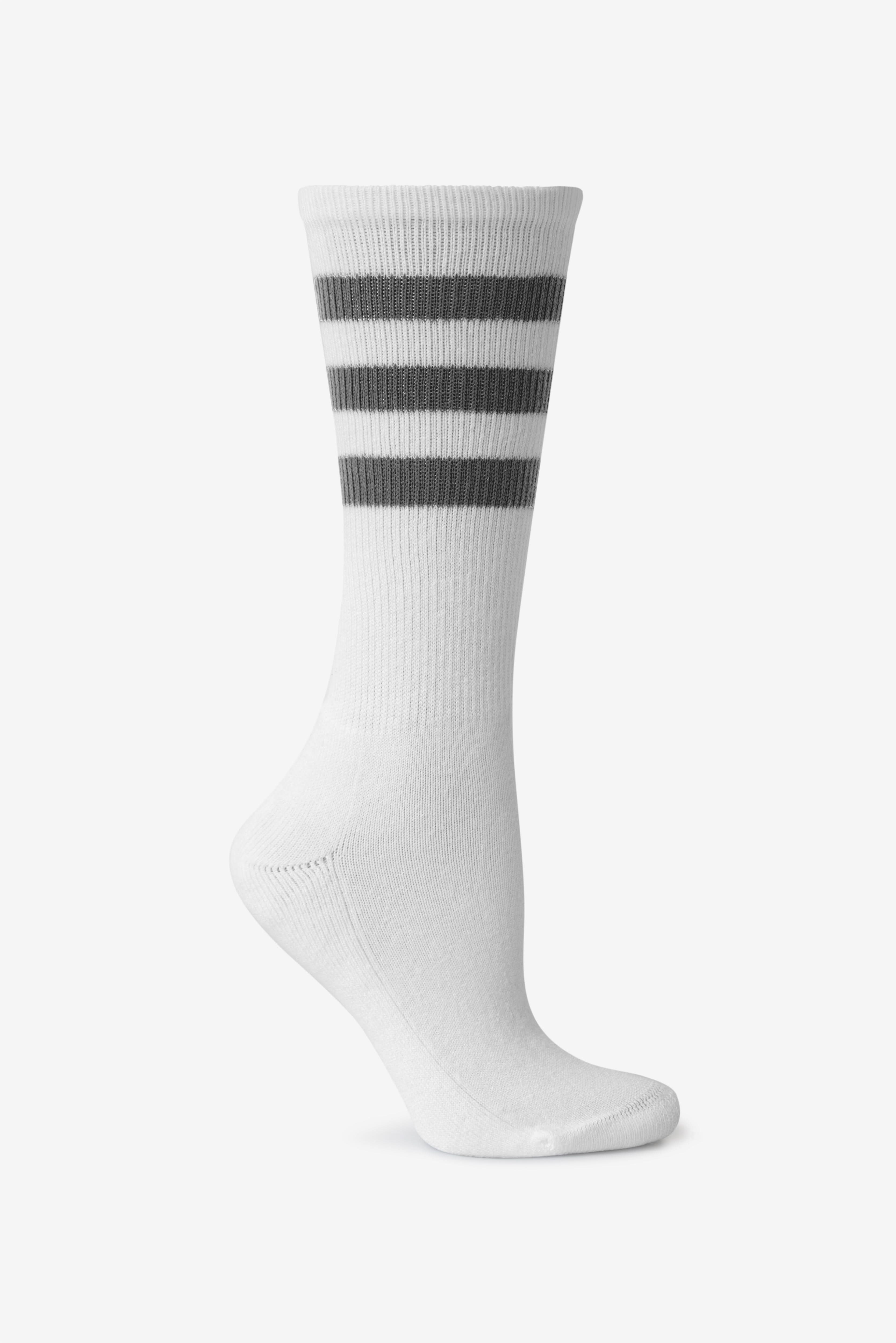 CALFSOCK - Unisex 3-Stripe Calf Sock - Image 25
