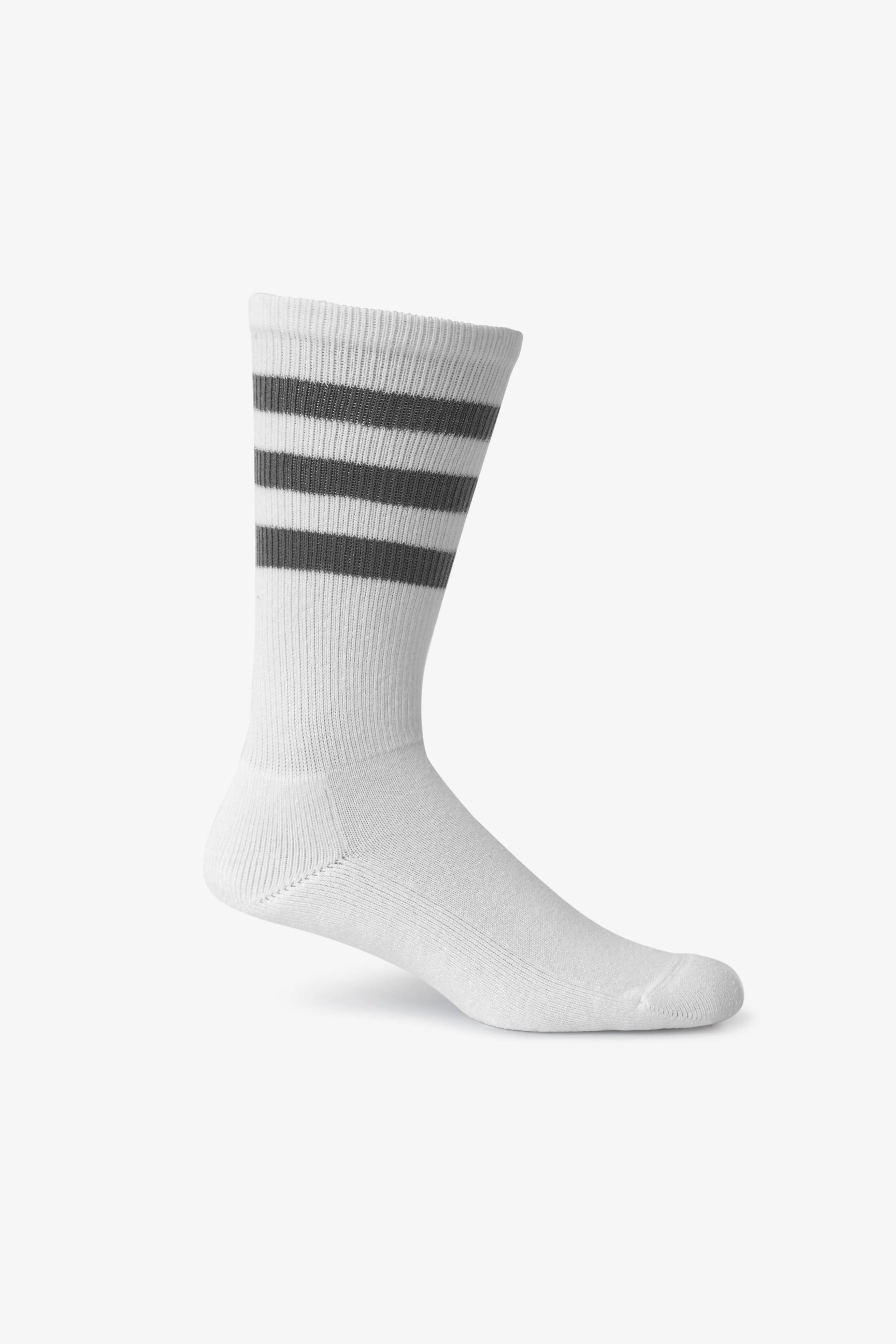 CALFSOCK - Unisex 3-Stripe Calf Sock - Image 26