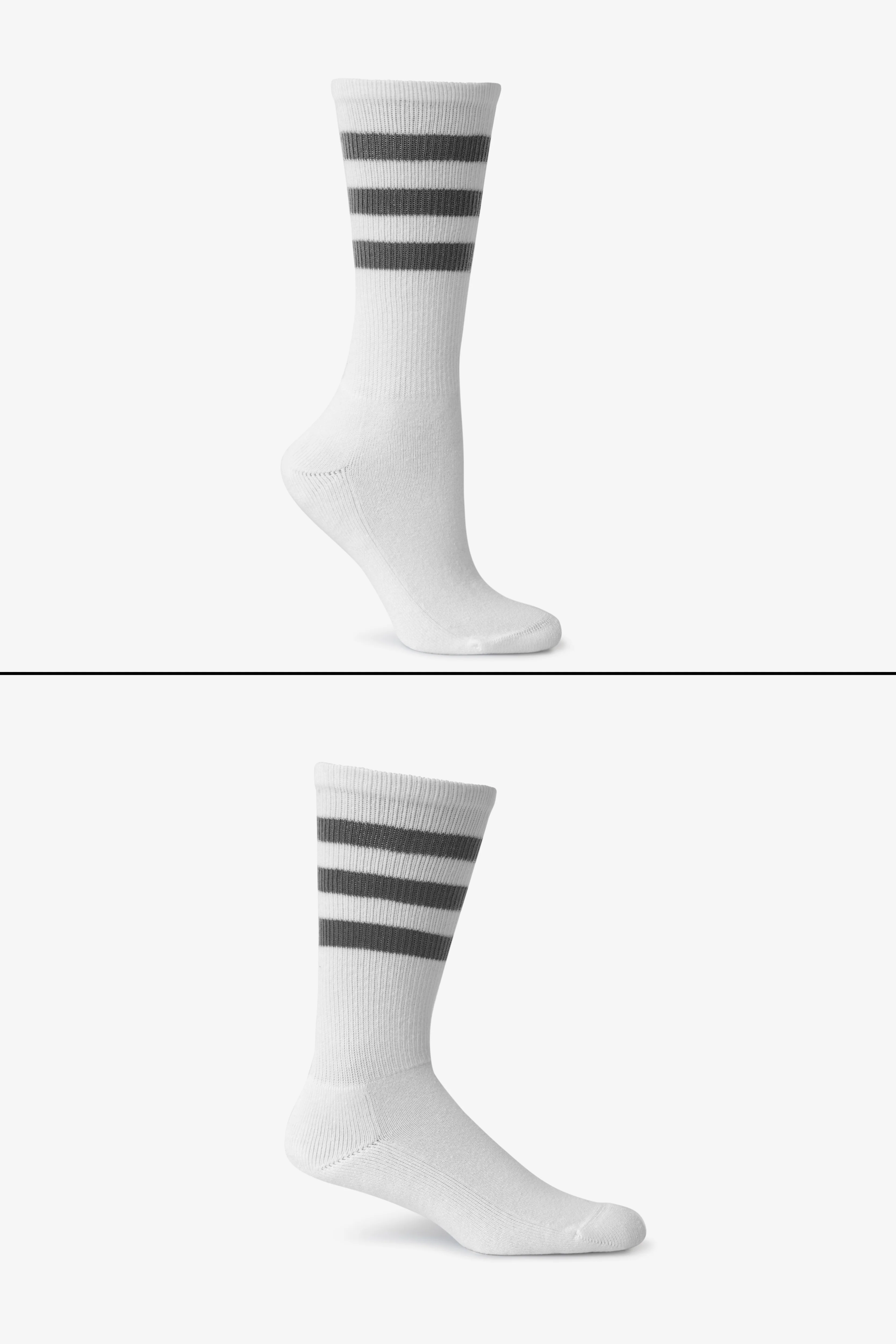 CALFSOCK - Unisex 3-Stripe Calf Sock - Image 28