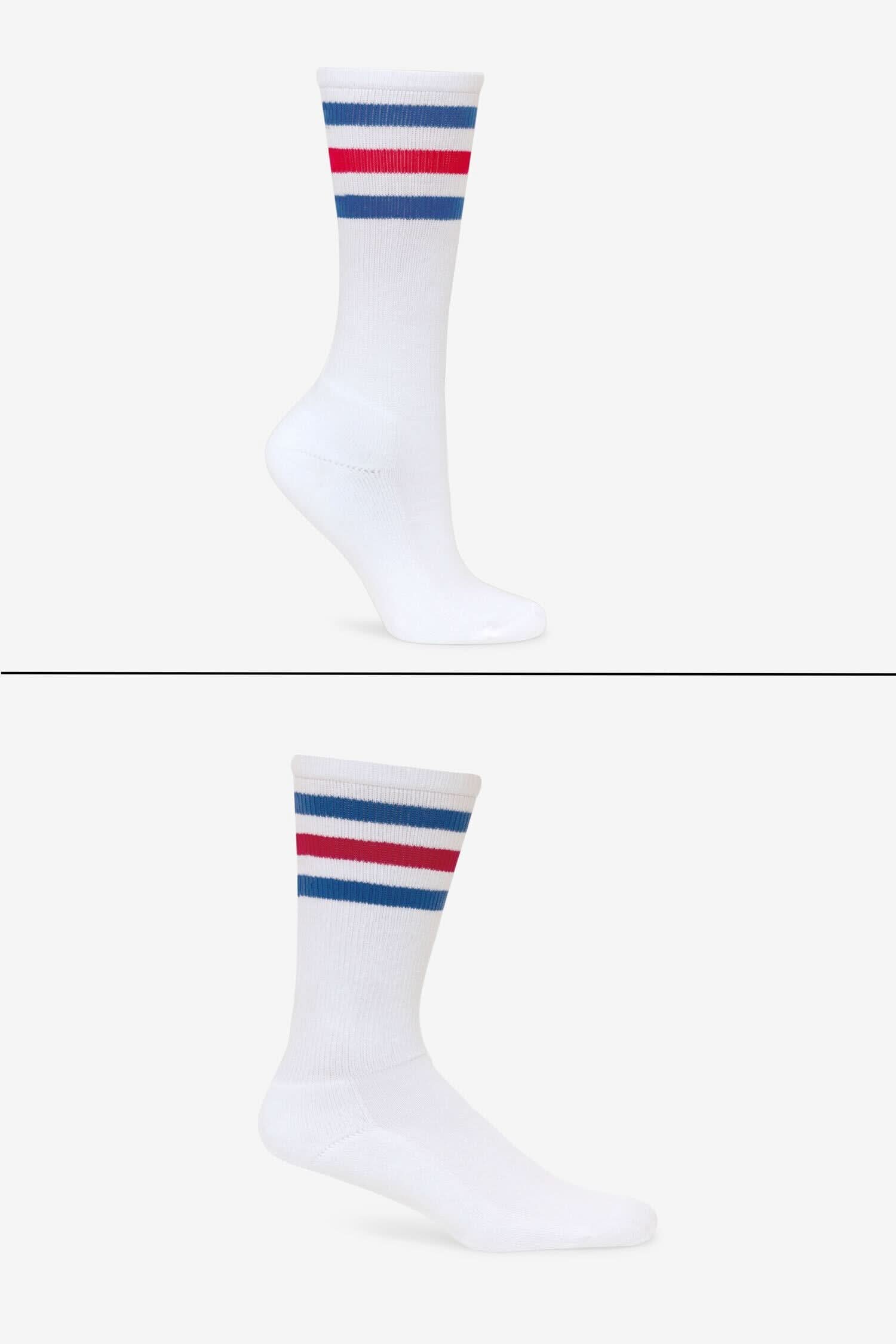CALFSOCK - Unisex 3-Stripe Calf Sock - Image 33