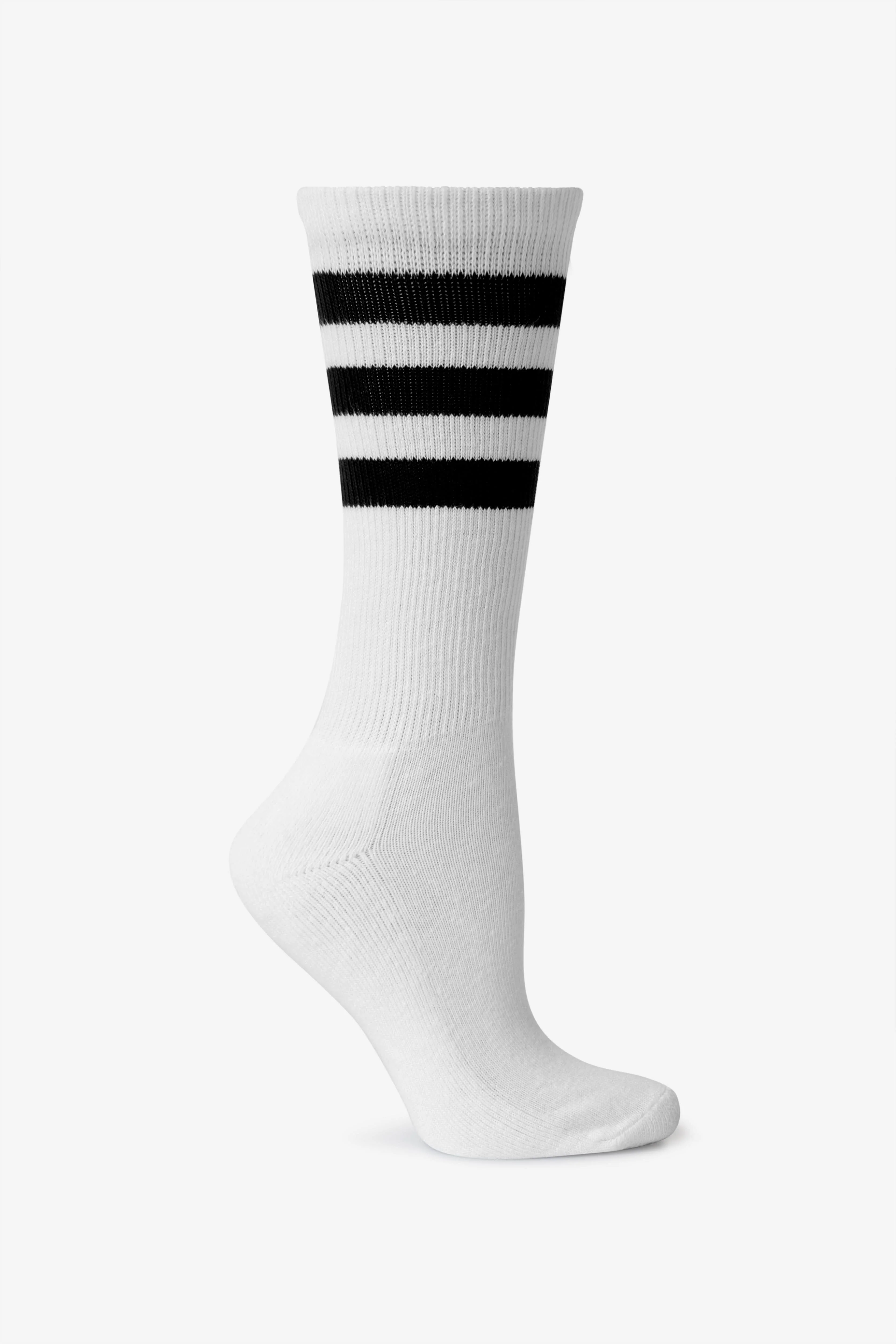 CALFSOCK - Unisex 3-Stripe Calf Sock - Image 37