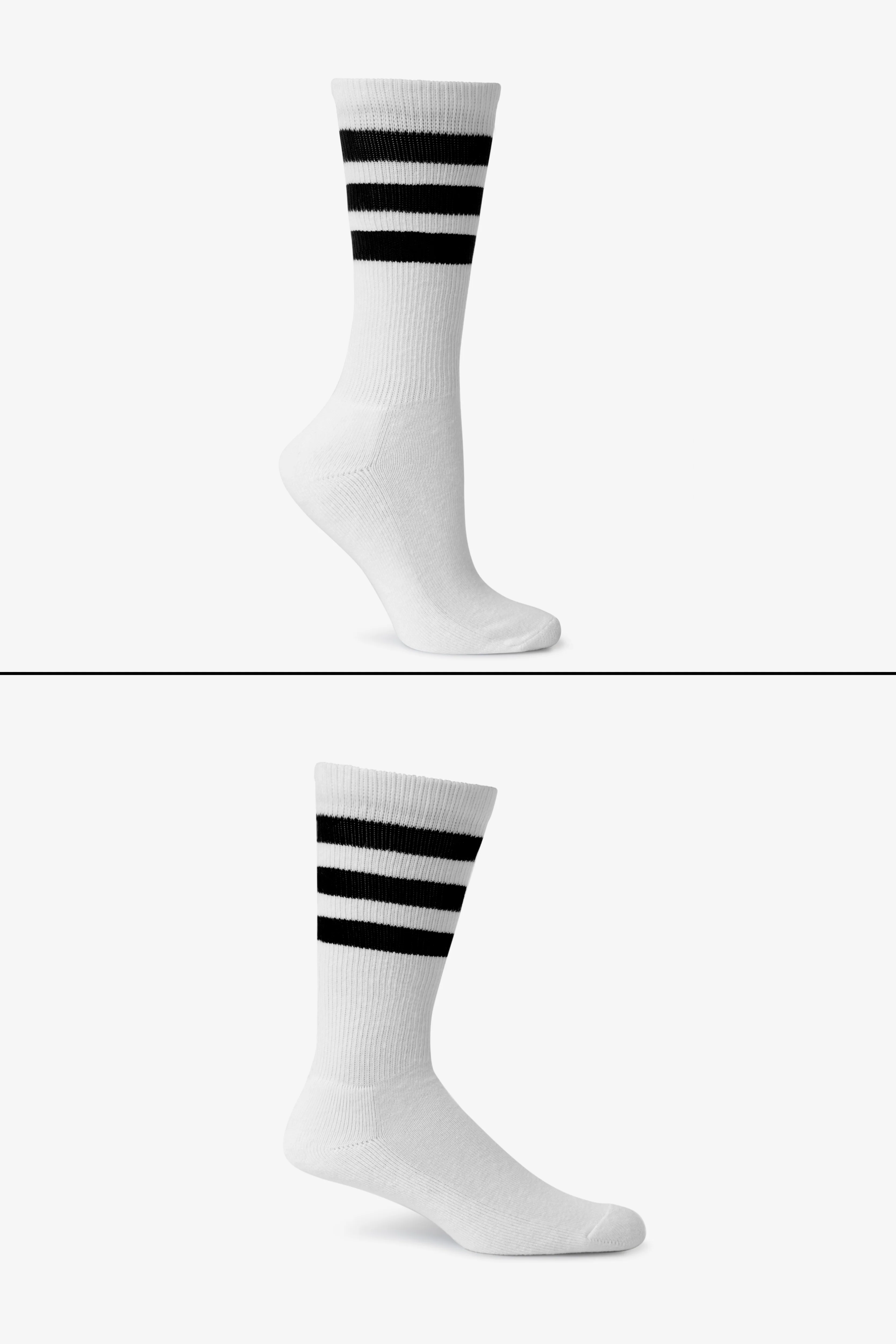 CALFSOCK - Unisex 3-Stripe Calf Sock - Image 40