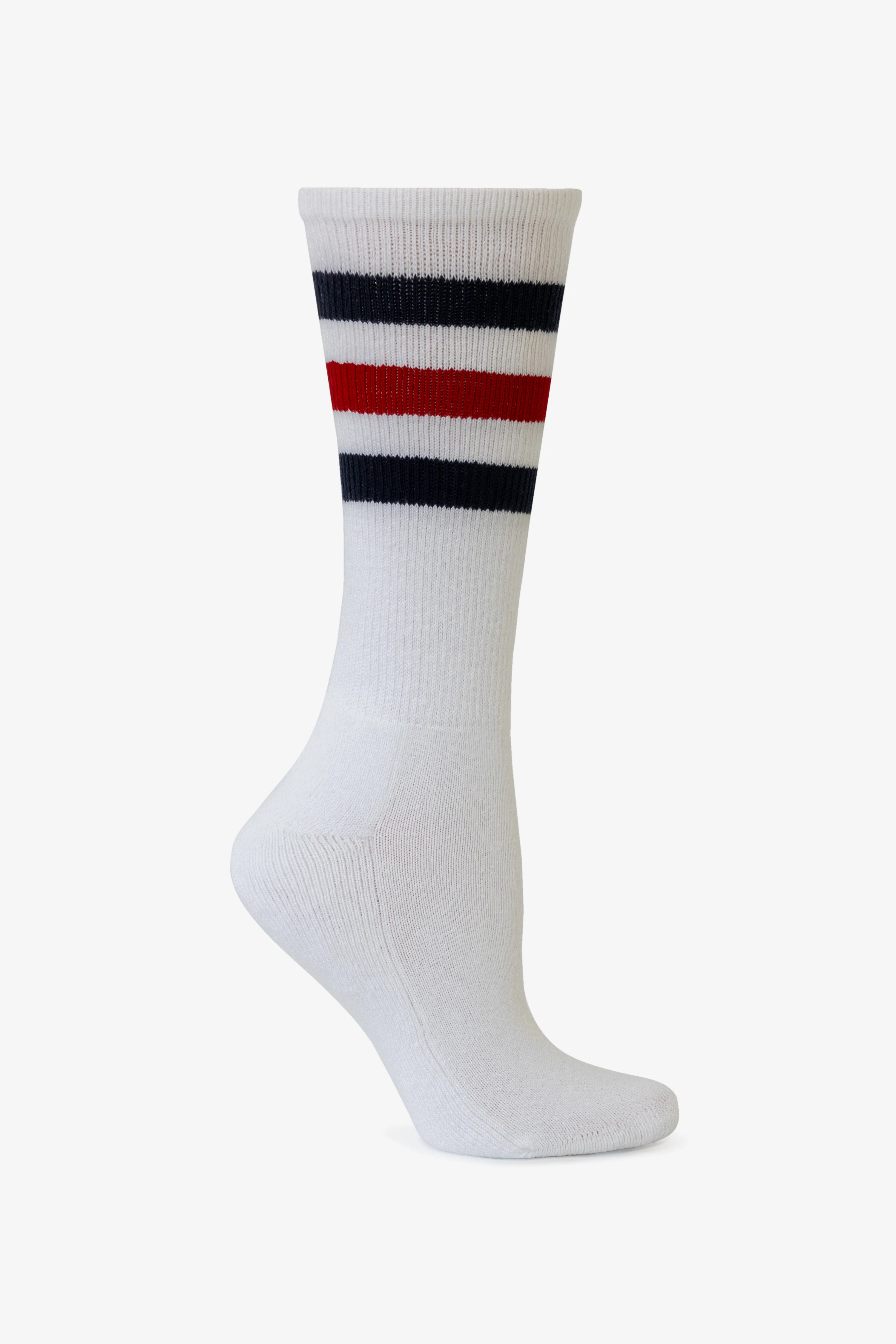 CALFSOCK - Unisex 3-Stripe Calf Sock - Image 47