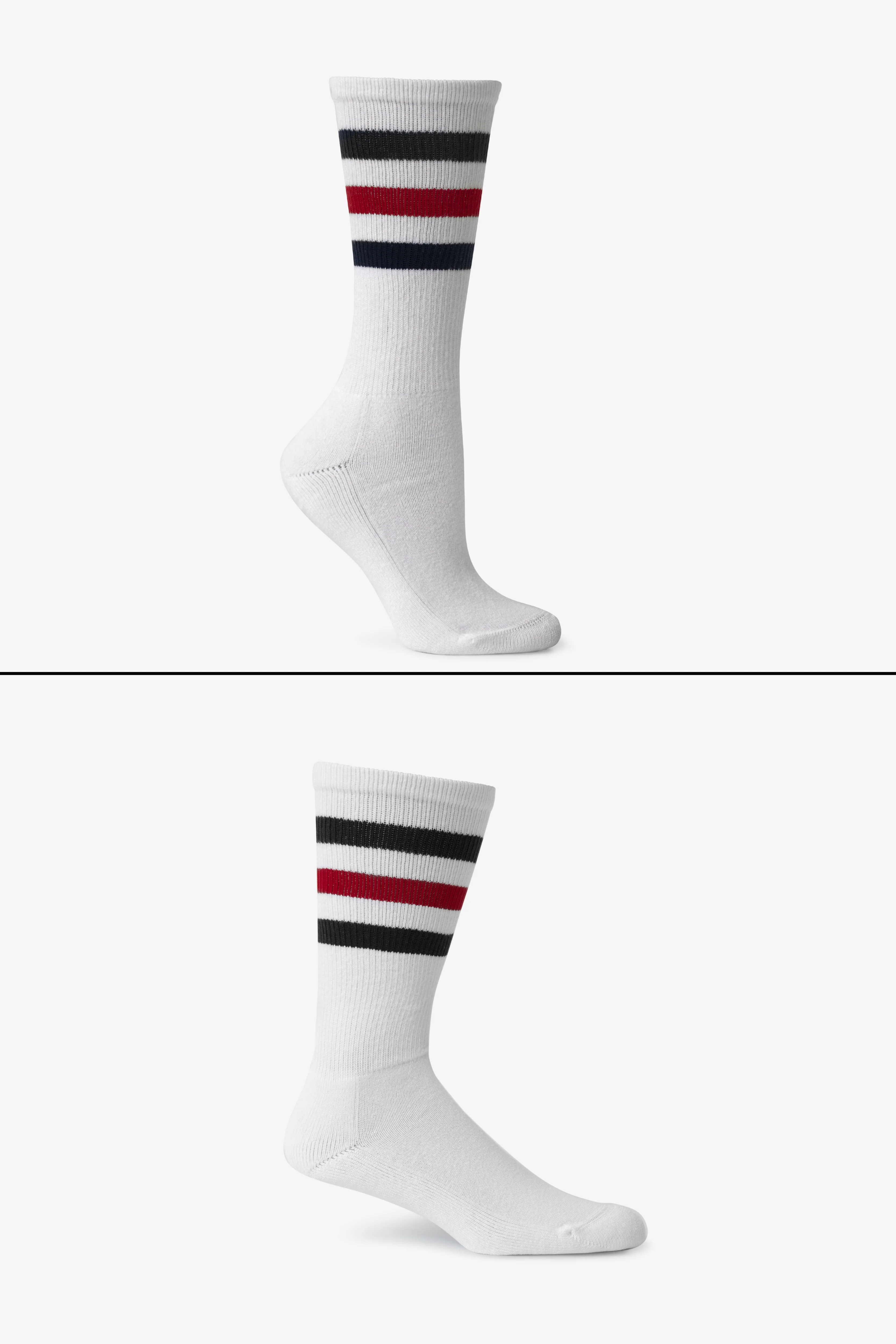 CALFSOCK - Unisex 3-Stripe Calf Sock - Image 49
