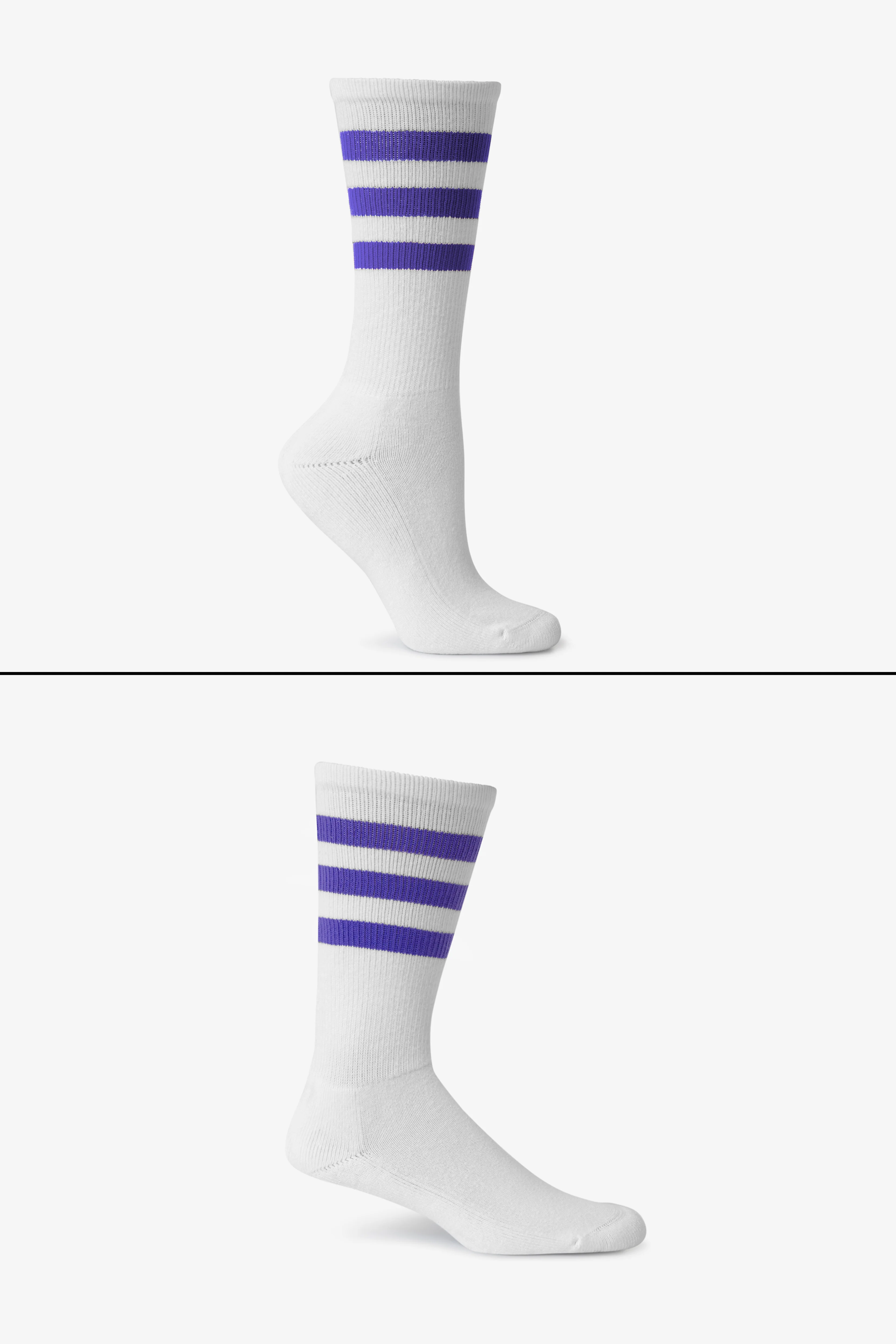 CALFSOCK - Unisex 3-Stripe Calf Sock - Image 53