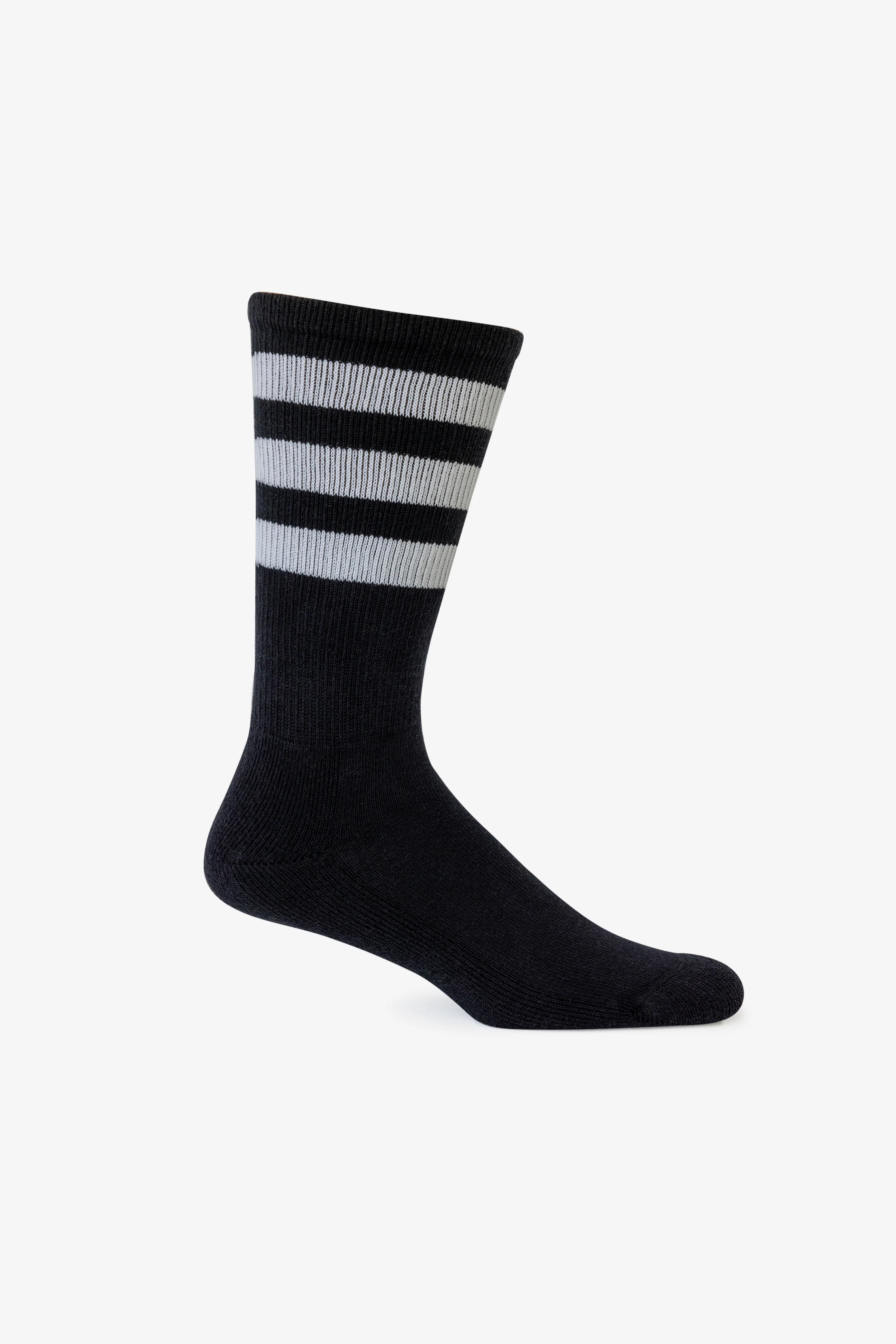 CALFSOCK - Unisex 3-Stripe Calf Sock - Image 64
