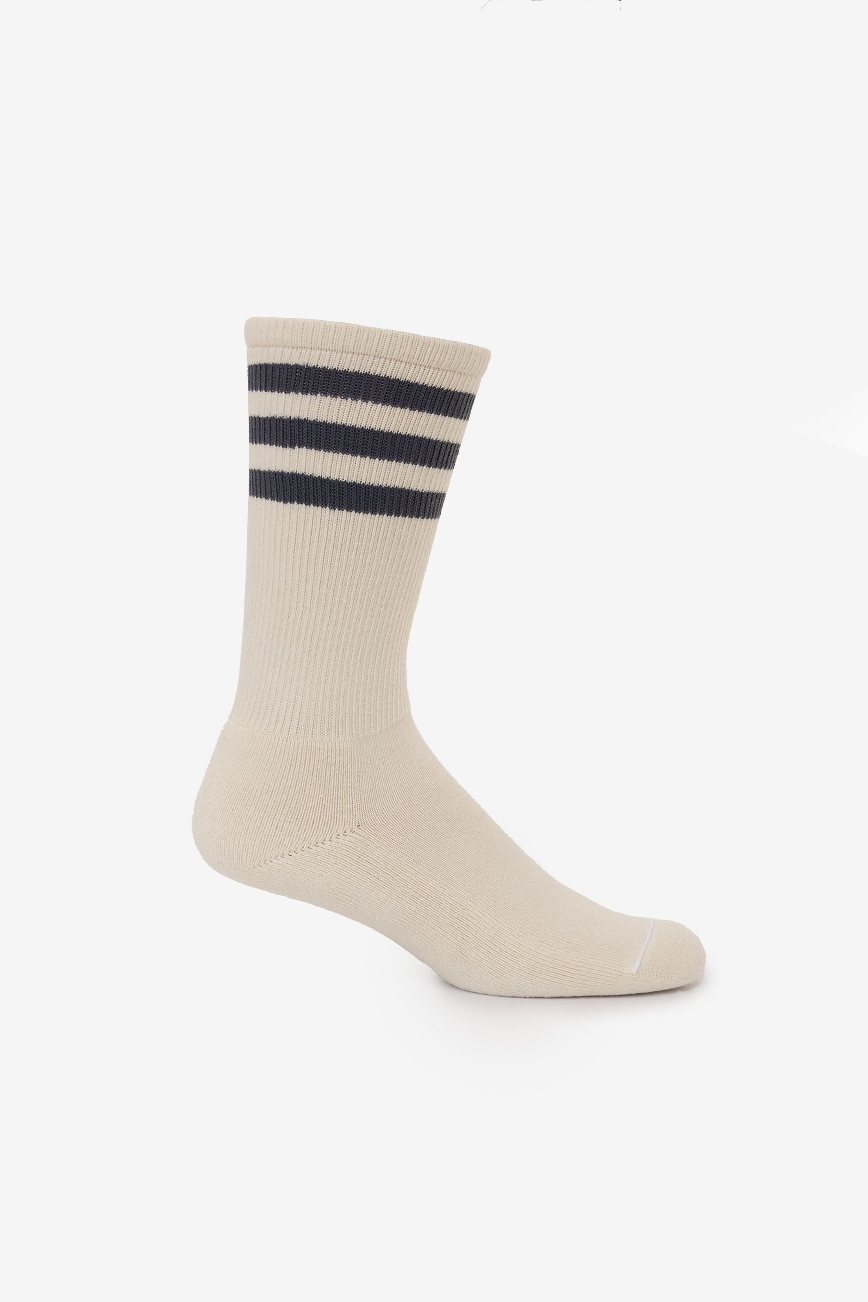 CALFSOCK - Unisex 3-Stripe Calf Sock - Image 66