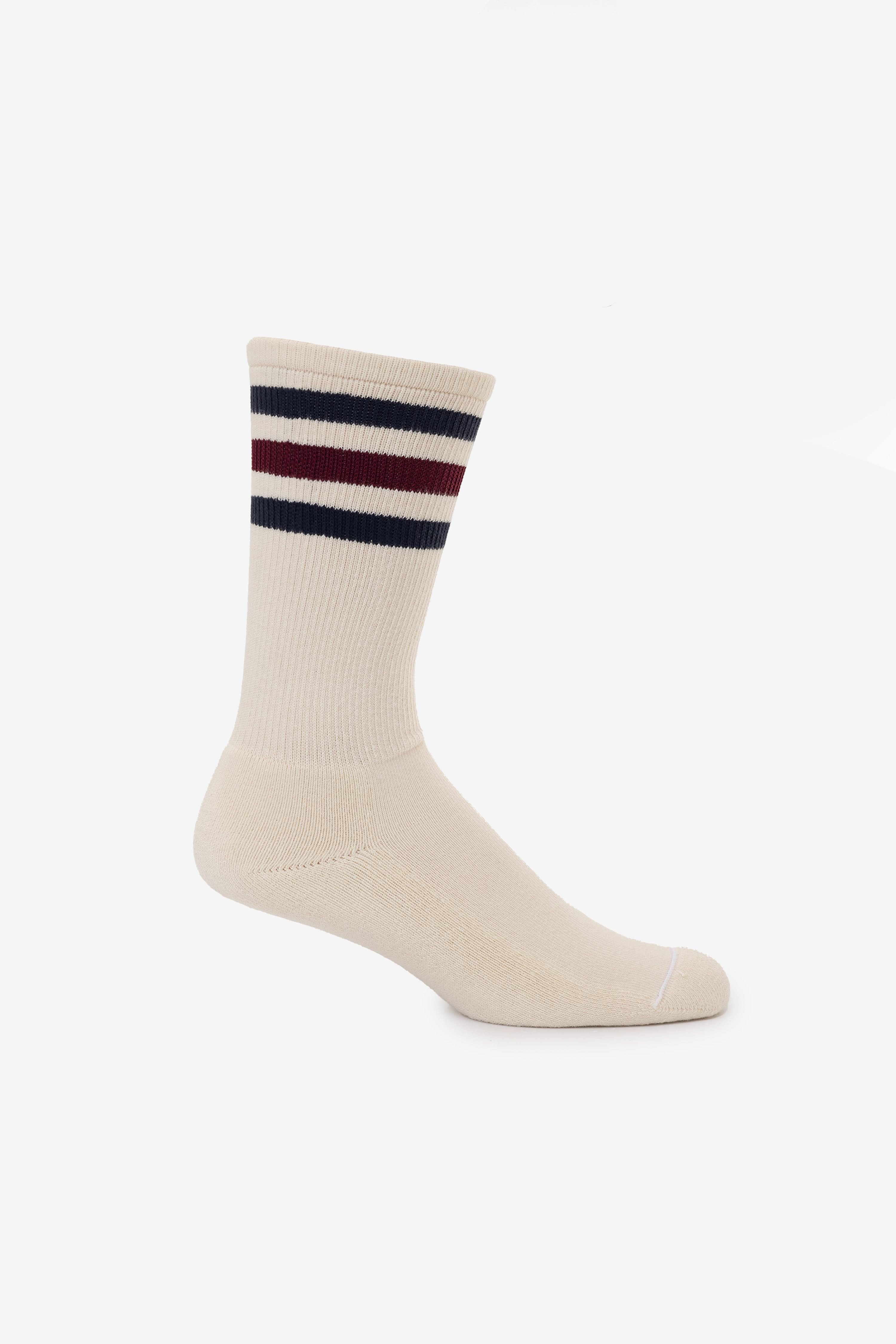 CALFSOCK - Unisex 3-Stripe Calf Sock - Image 68