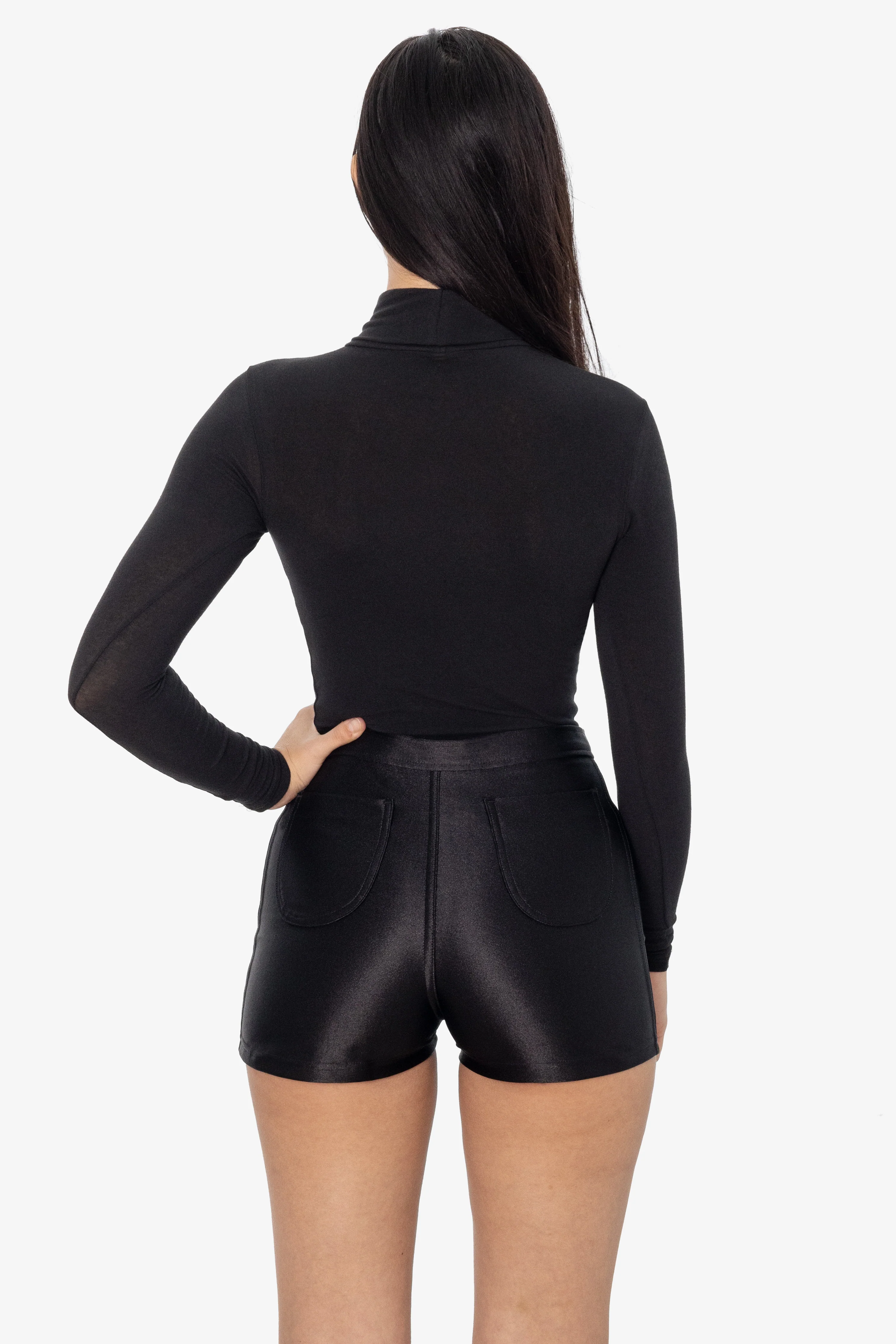 CC306 - Cheesecloth Long Sleeve Turtleneck - Image 3