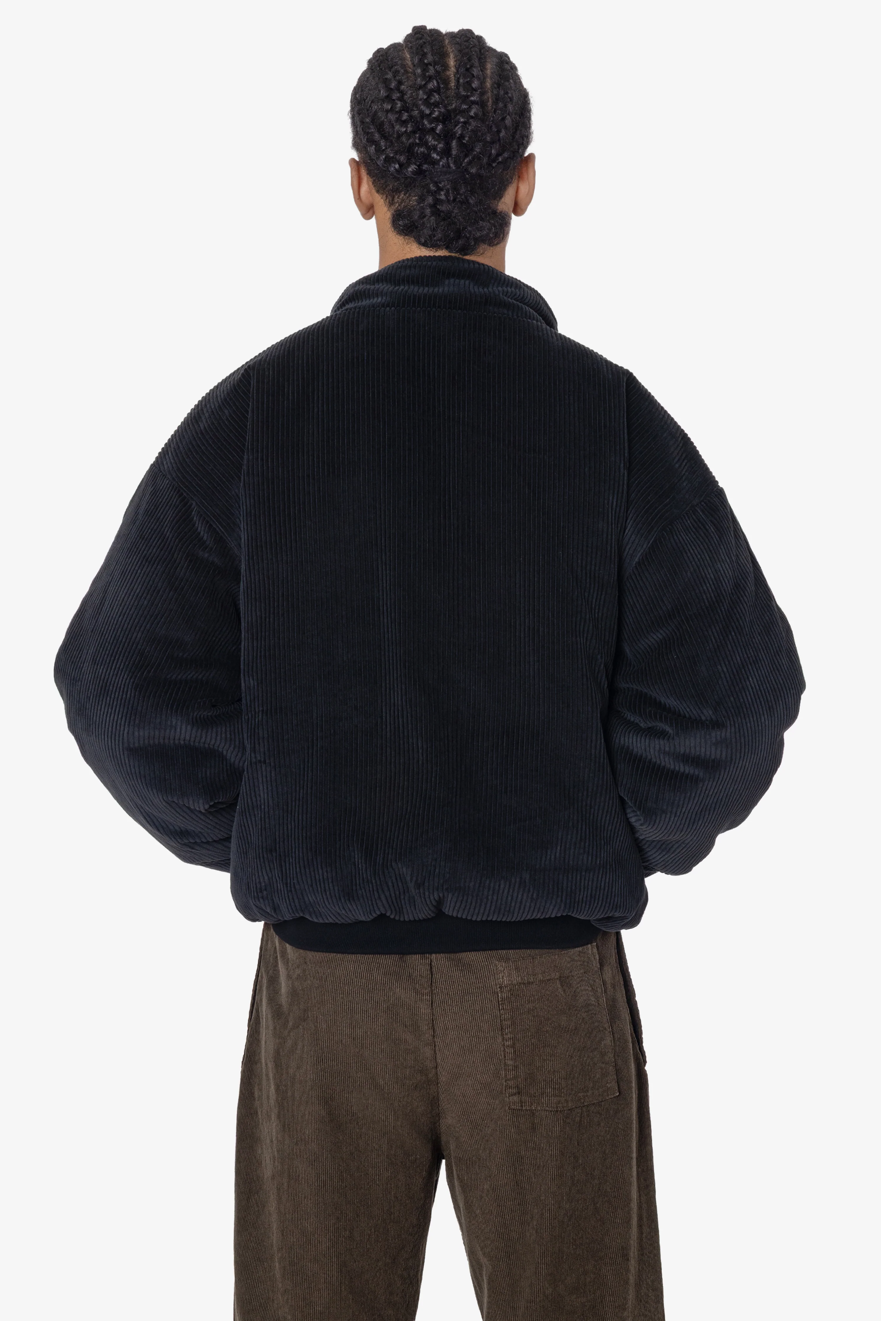CD410PD - Corduroy Puffy Zip Up Jacket - Image 16