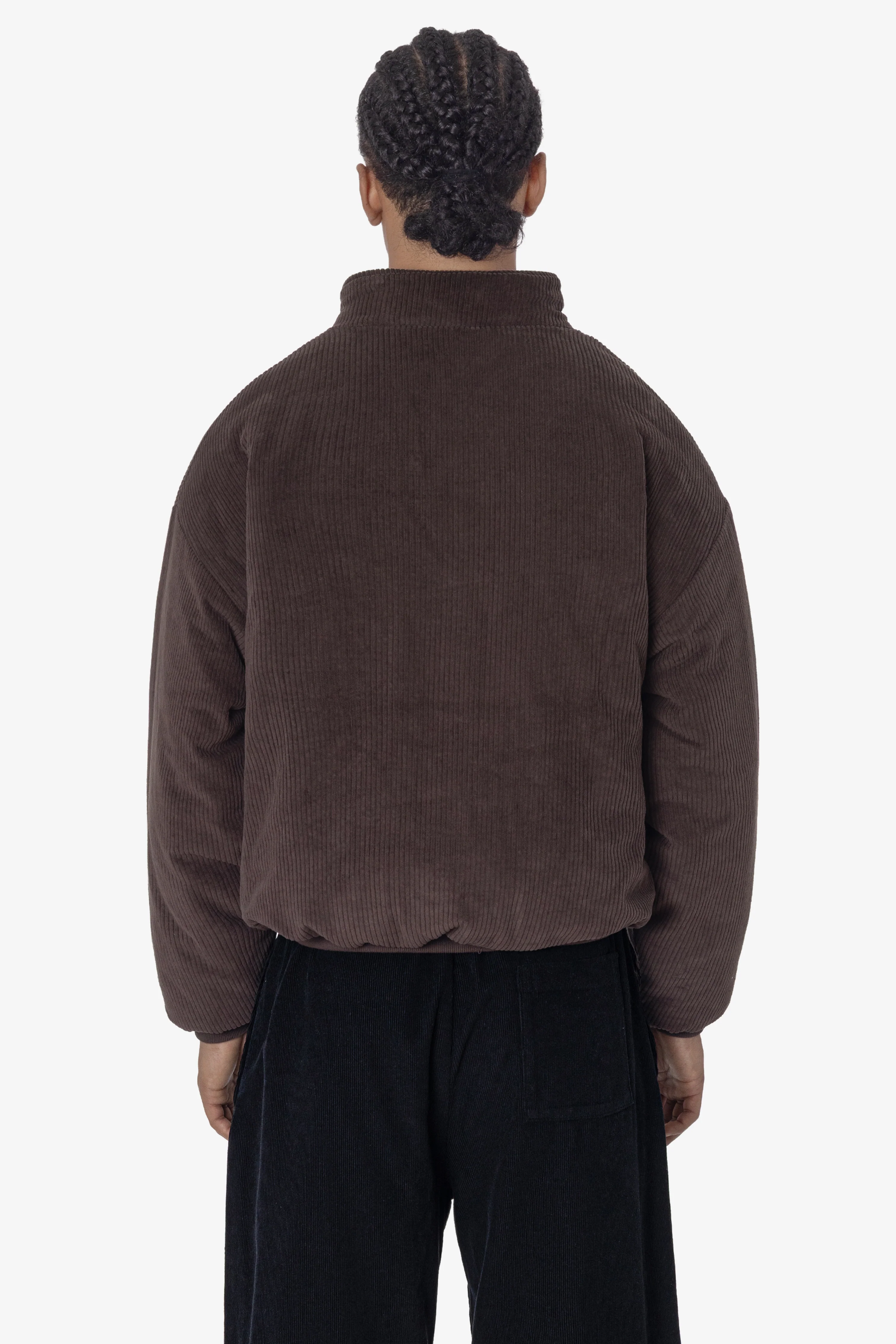 CD410PD - Corduroy Puffy Zip Up Jacket - Image 19