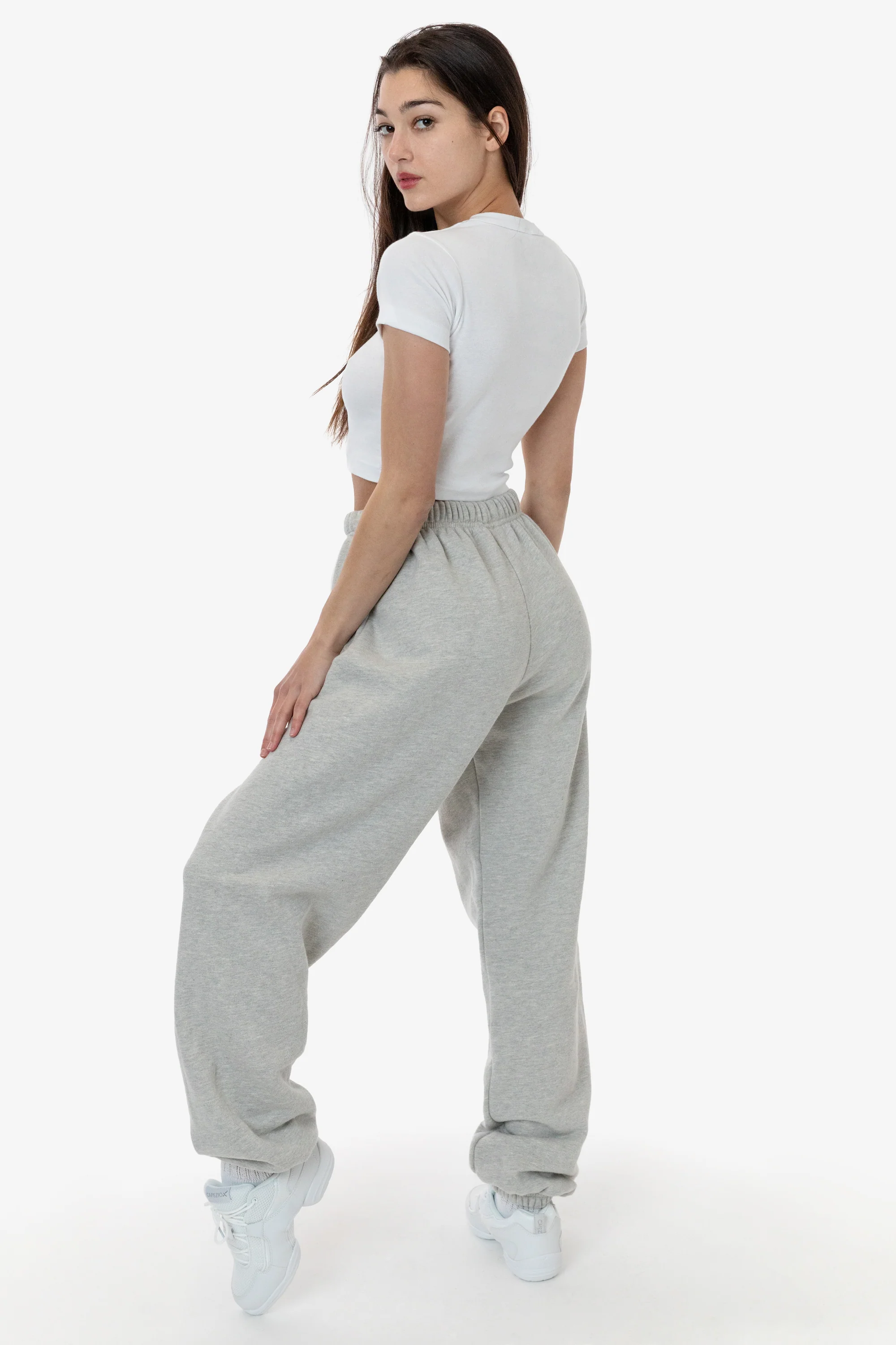 CF394 - Cotton Fleece High Waist Sweatpants - Image 3